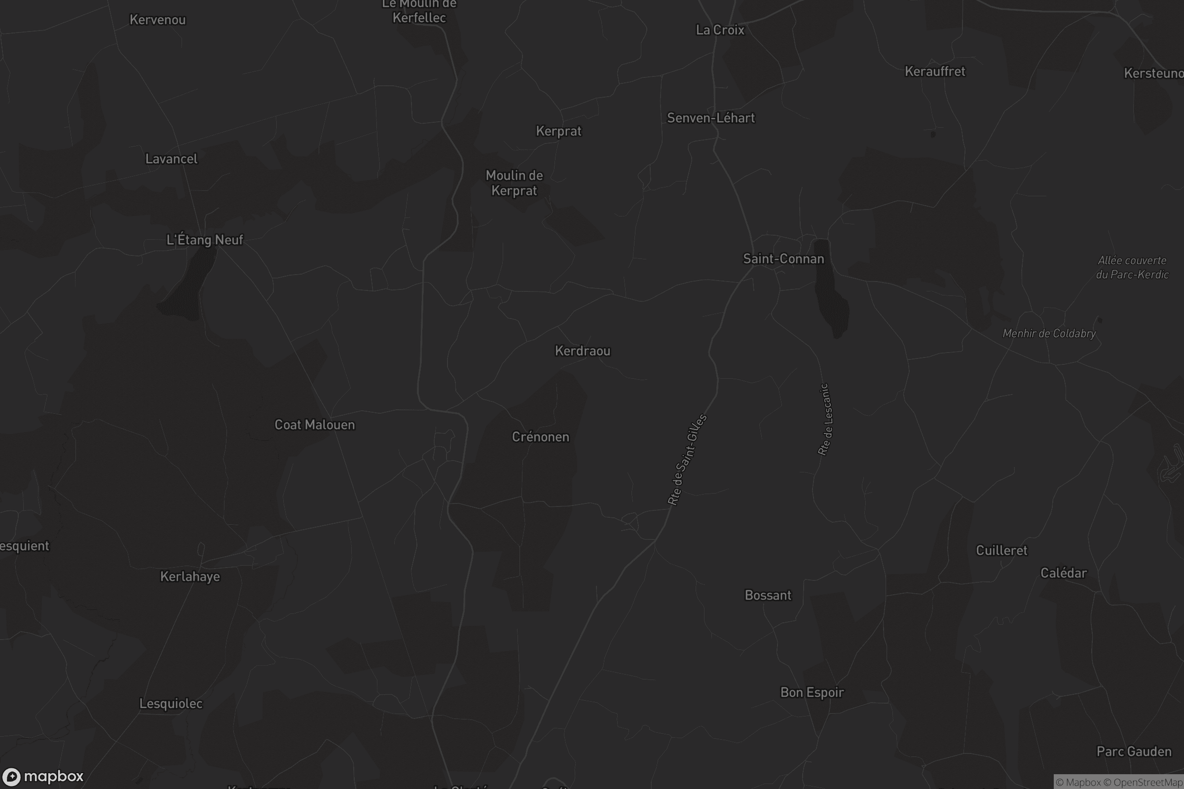 Carte de Saint-Connan