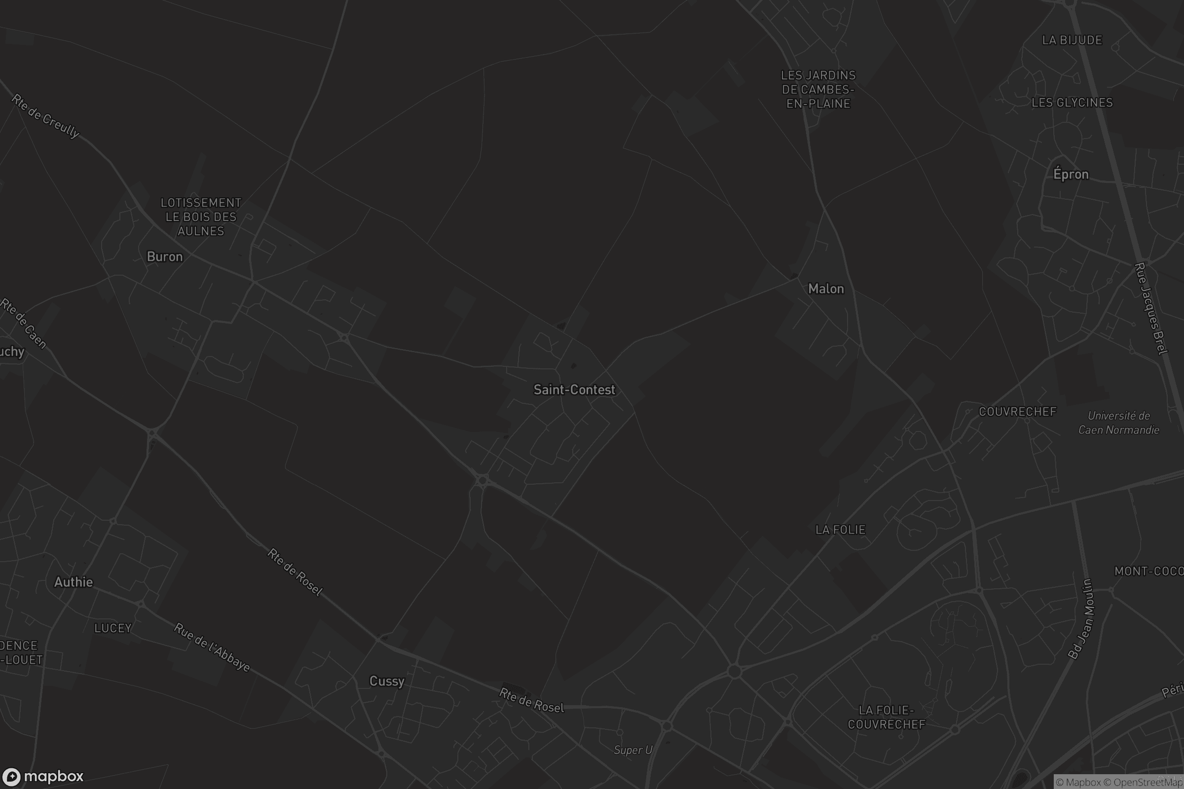 Carte de Saint-Contest