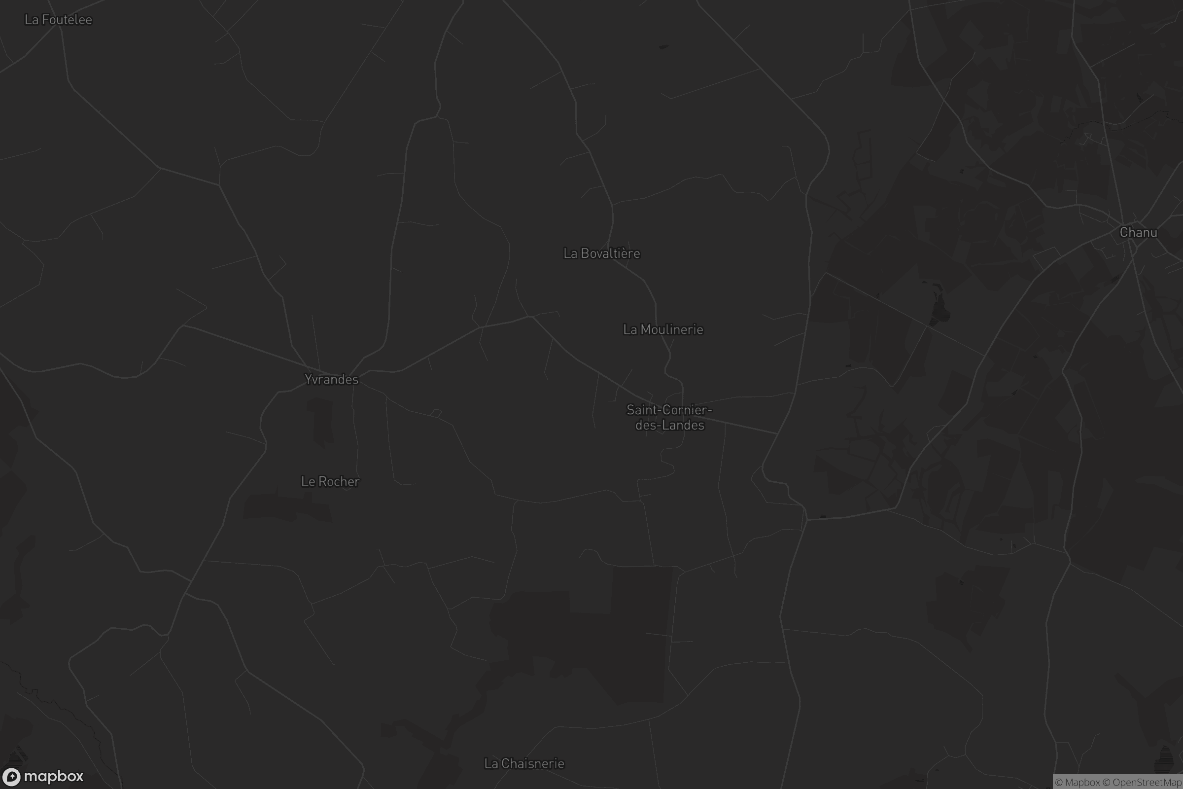 Carte de Saint-Cornier-des-Landes