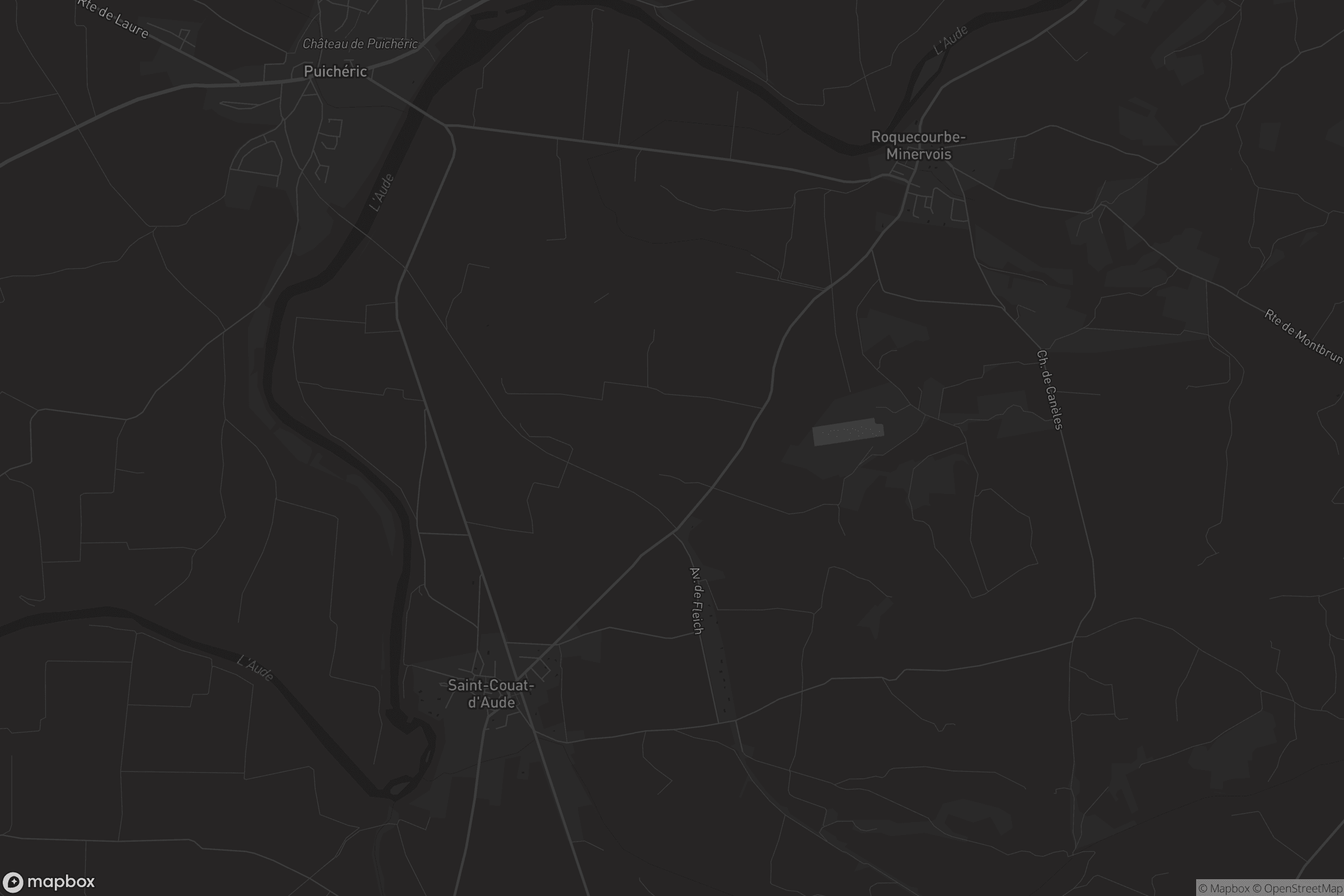 Carte de Saint-Couat-d'Aude