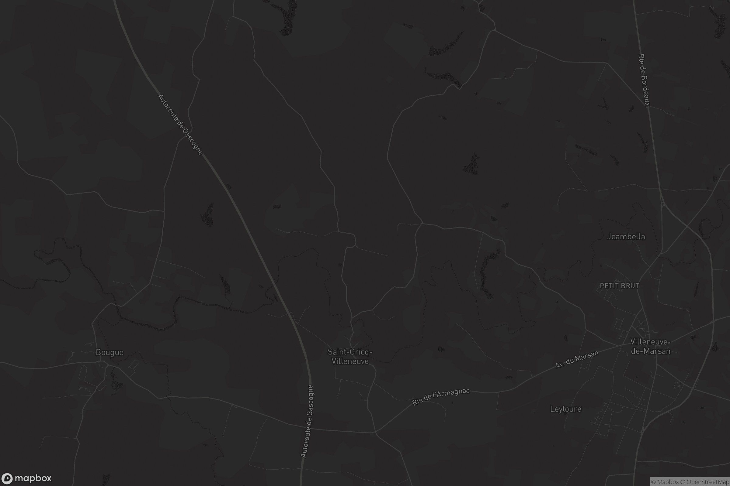 Carte de Saint-Cricq-Villeneuve