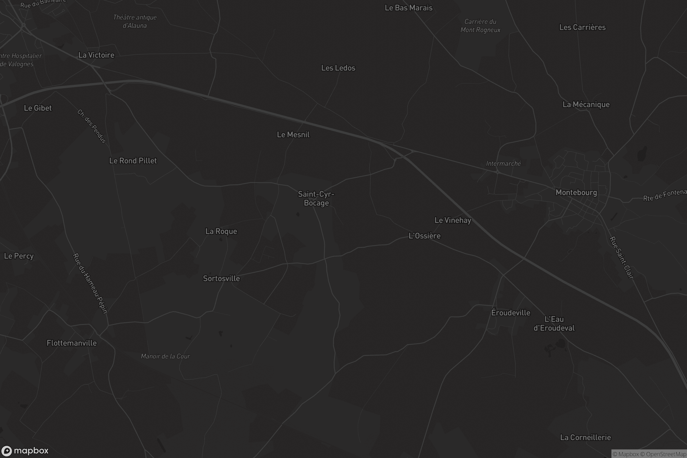 Carte de Saint-Cyr-Bocage