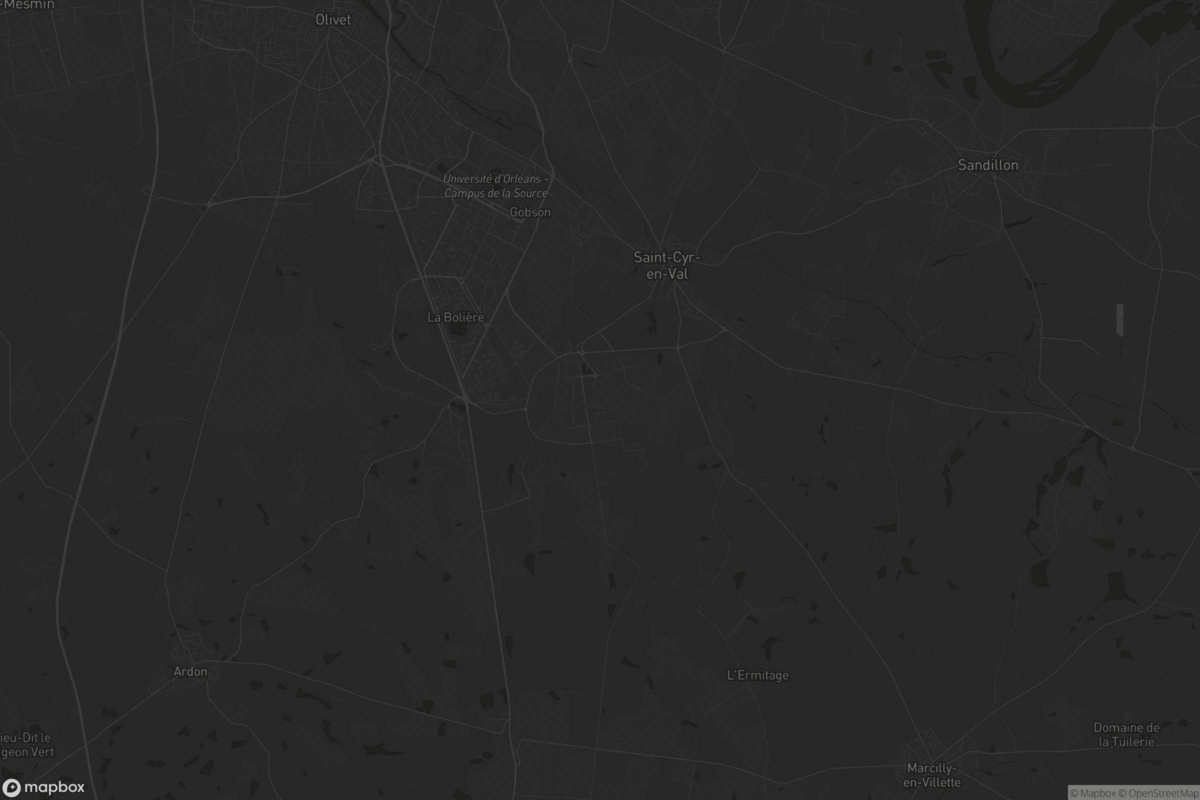 Carte de Saint-Cyr-en-Val