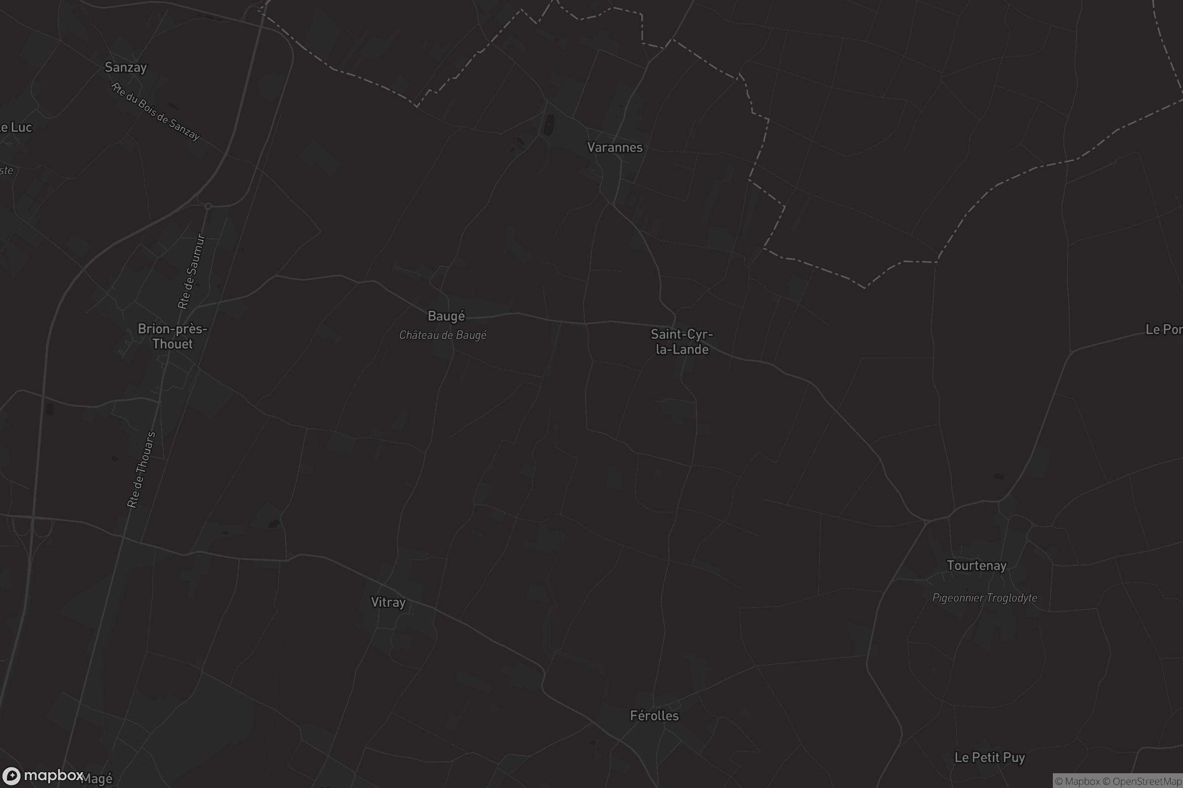 Carte de Saint-Cyr-la-Lande