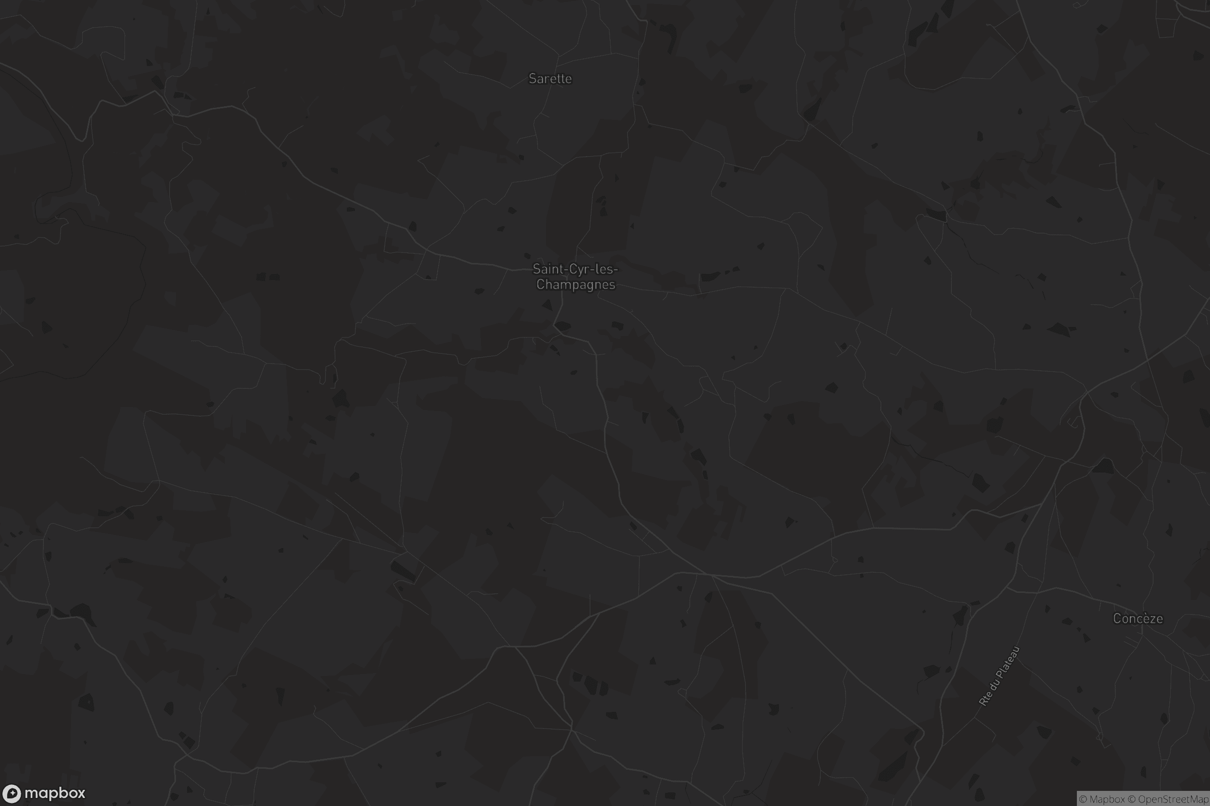 Carte de Saint-Cyr-les-Champagnes