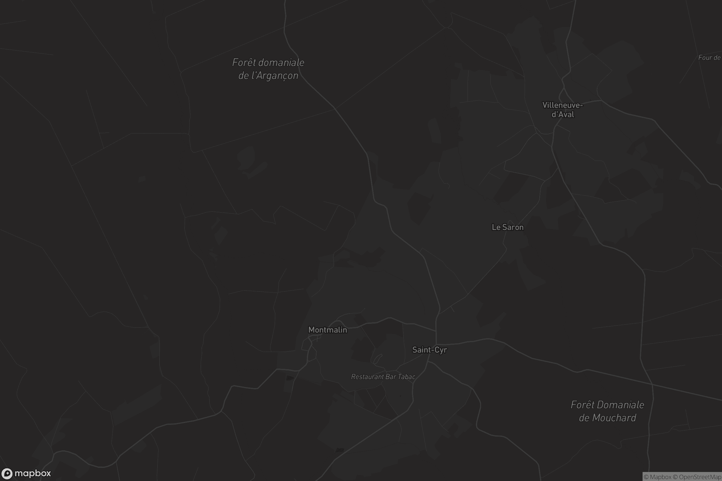 Carte de Saint-Cyr-Montmalin