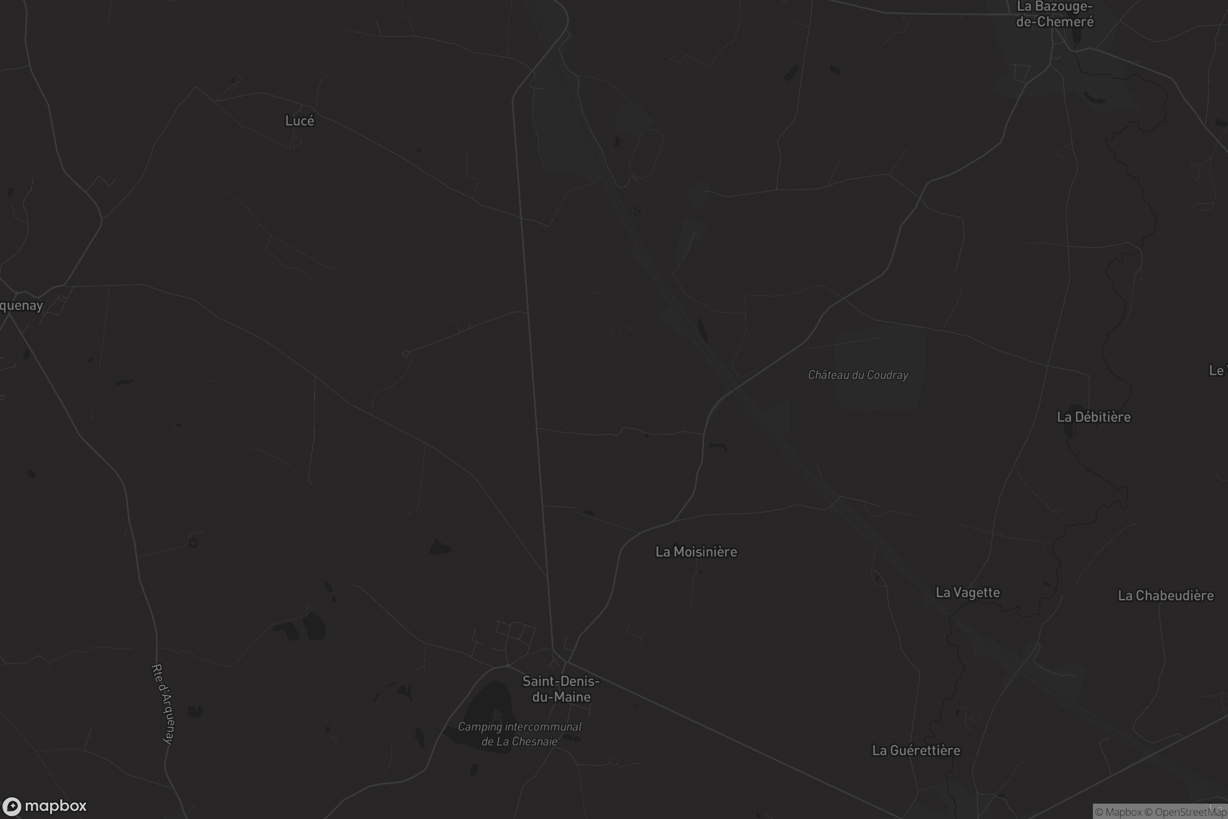 Carte de Saint-Denis-du-Maine