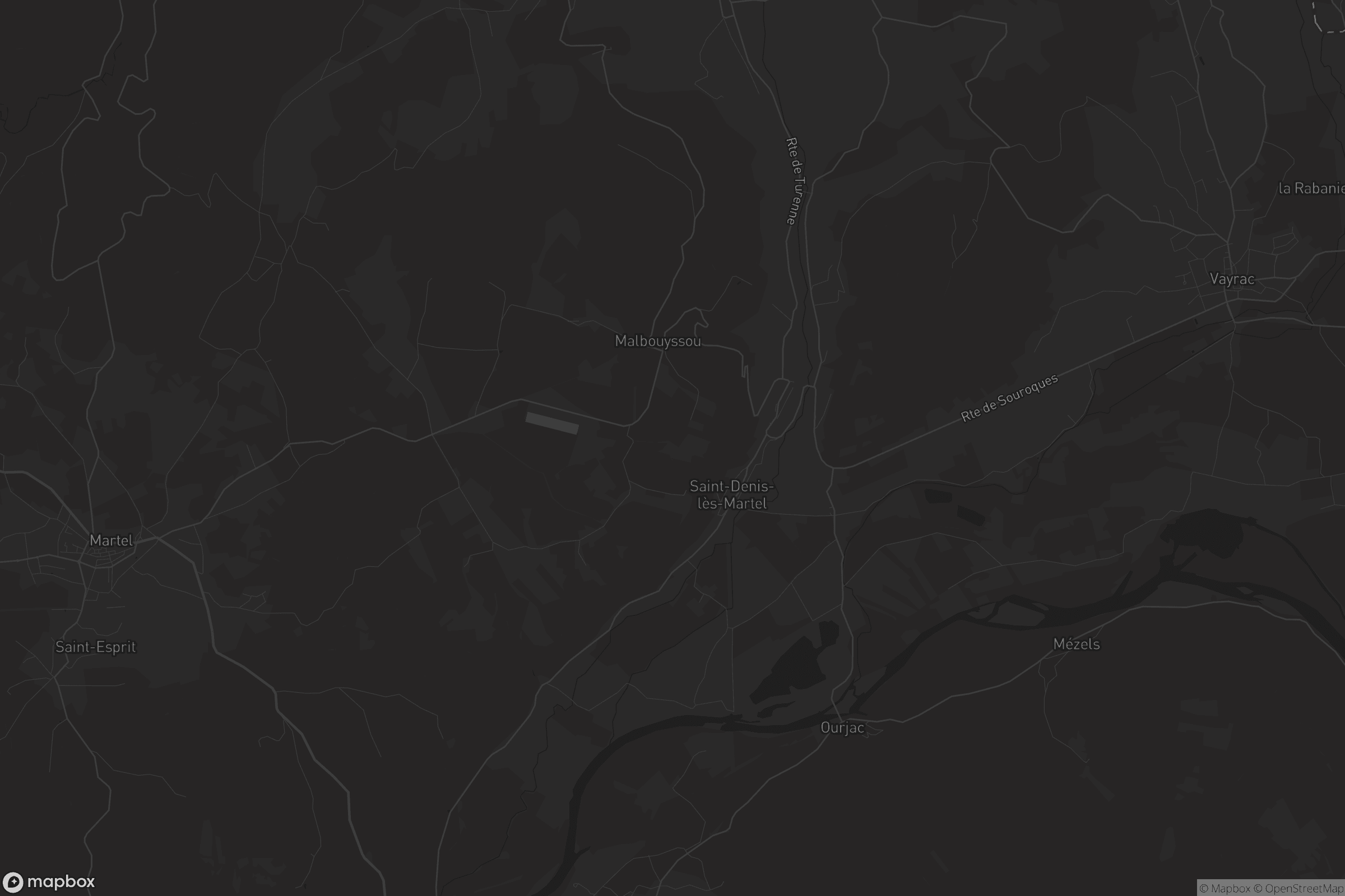 Carte de Saint-Denis-lès-Martel