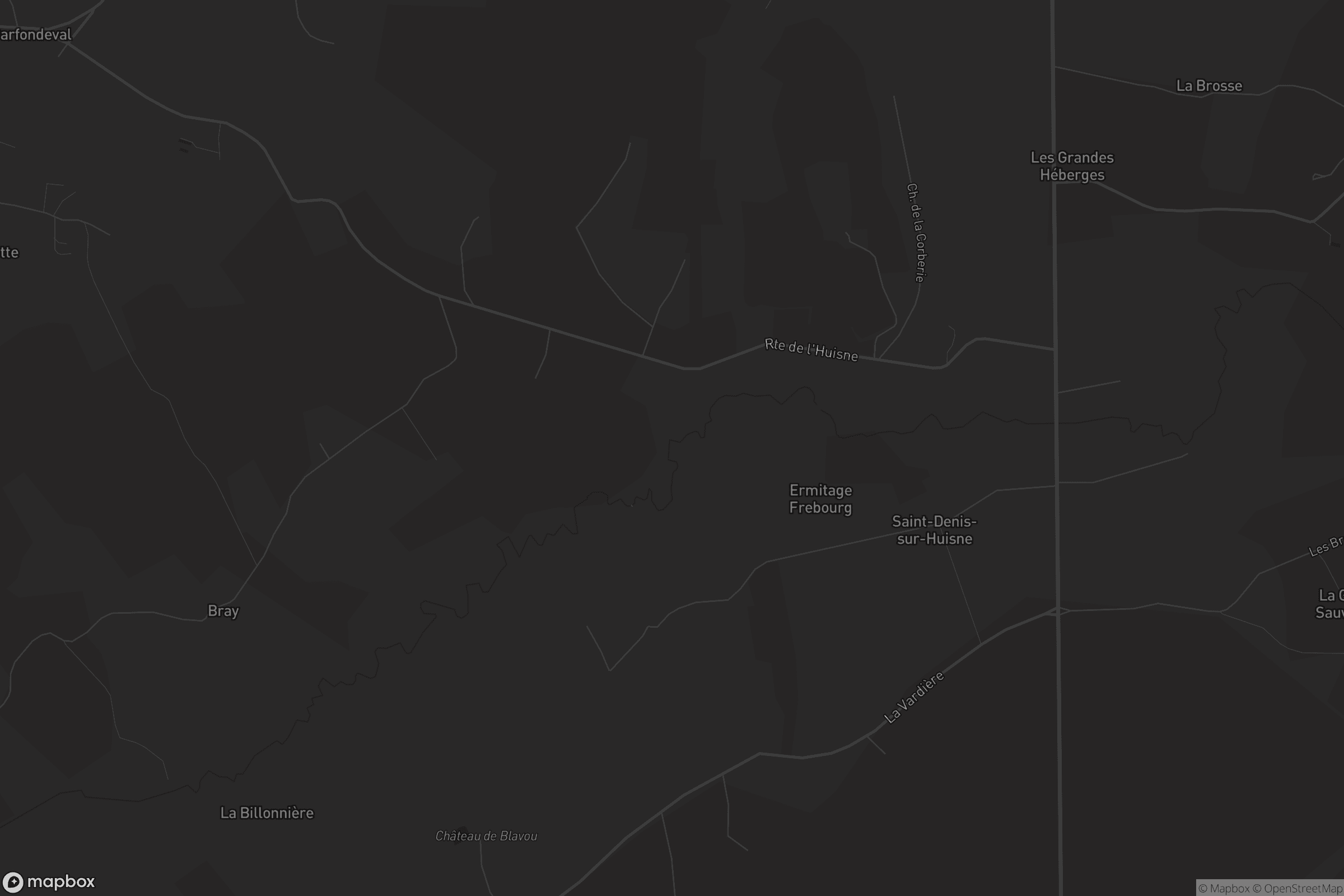 Carte de Saint-Denis-sur-Huisne
