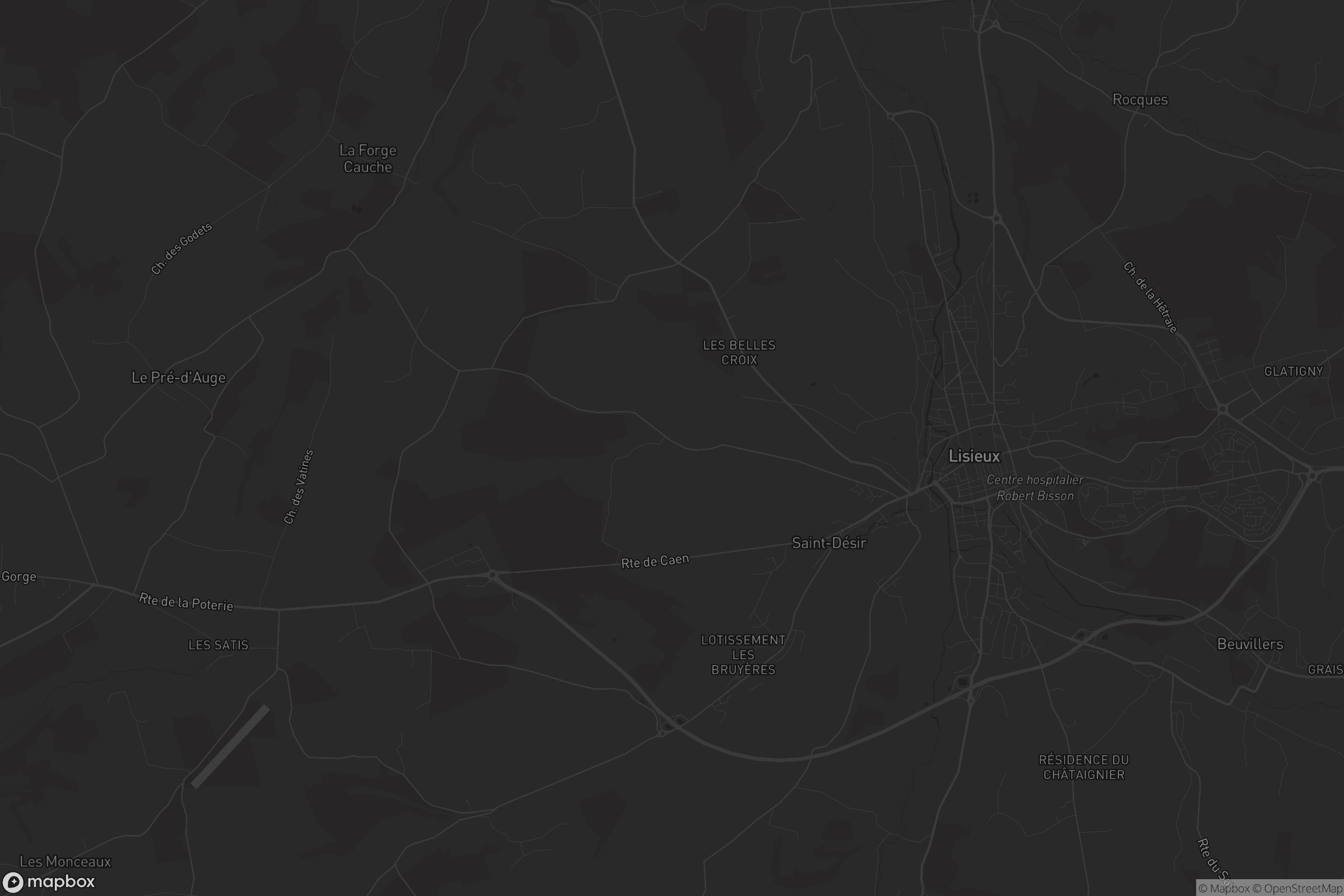 Carte de Saint-Désir