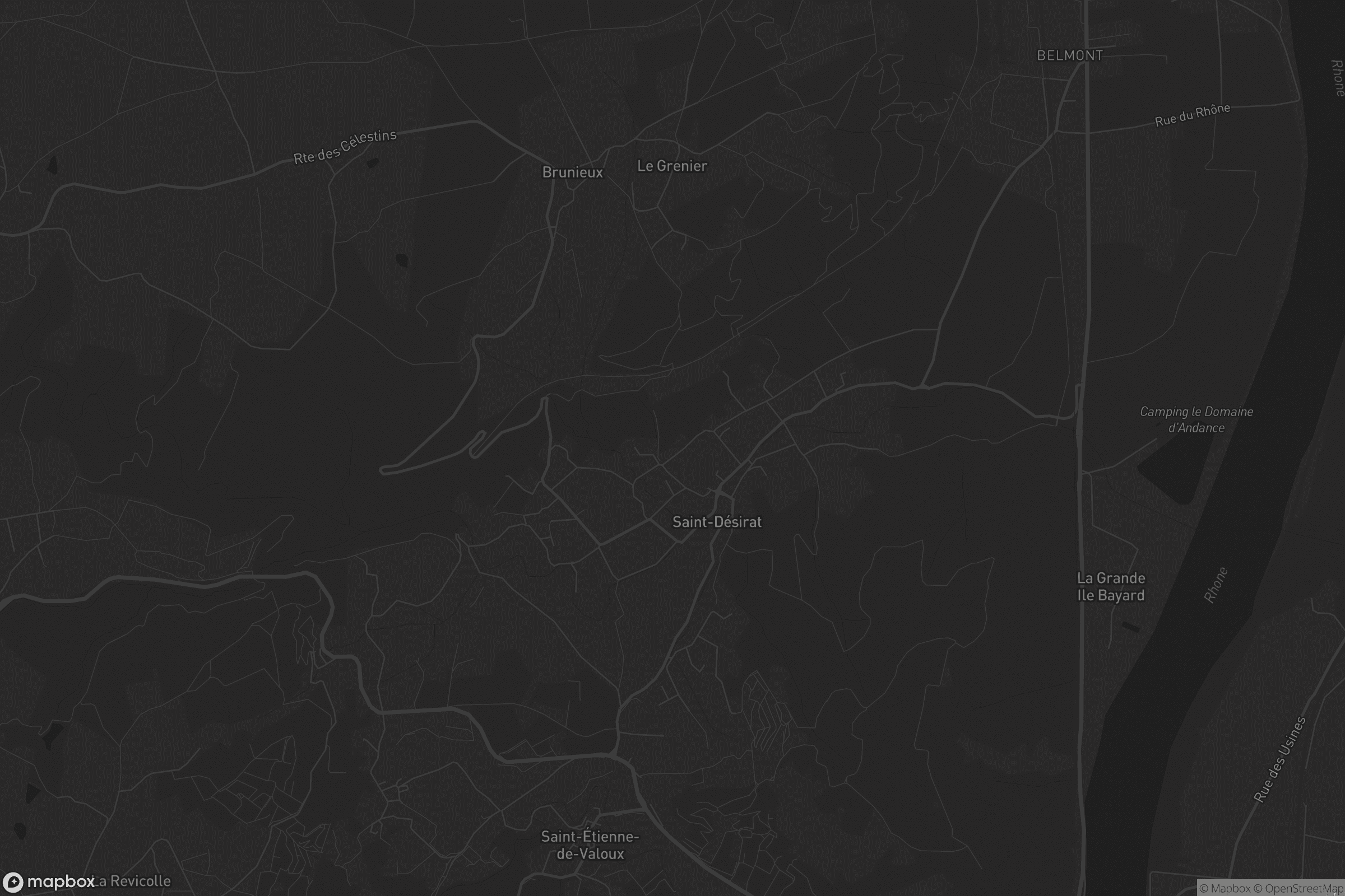 Carte de Saint-Désirat