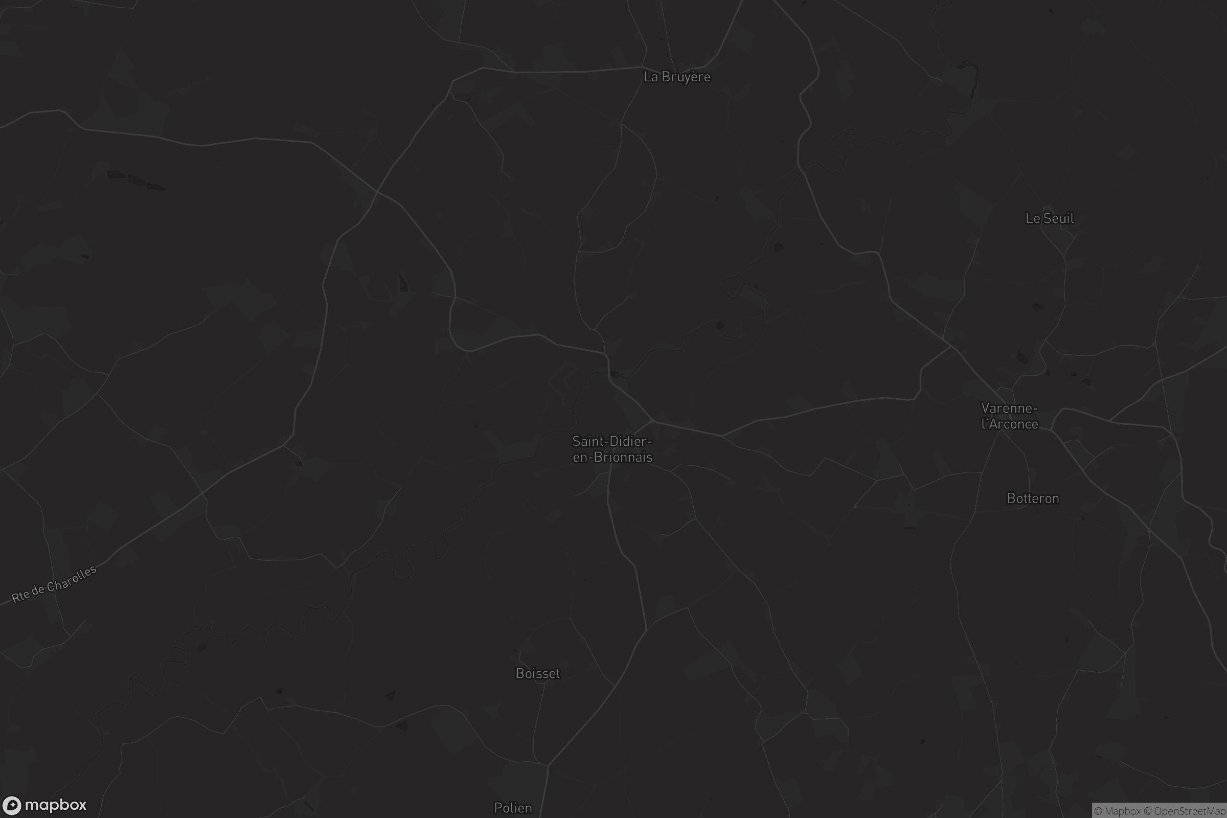 Carte de Saint-Didier-en-Brionnais