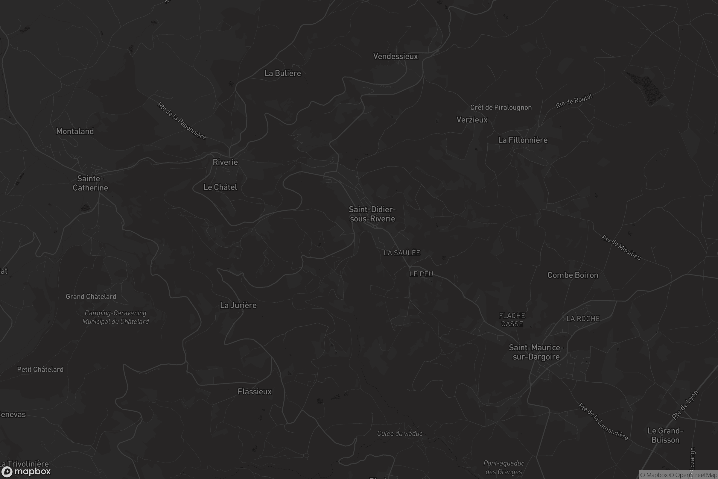 Carte de Saint-Didier-sous-Riverie