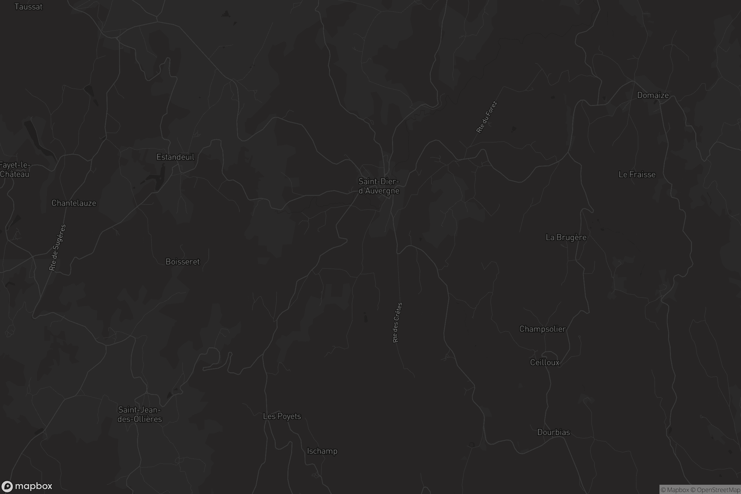 Carte de Saint-Dier-d'Auvergne