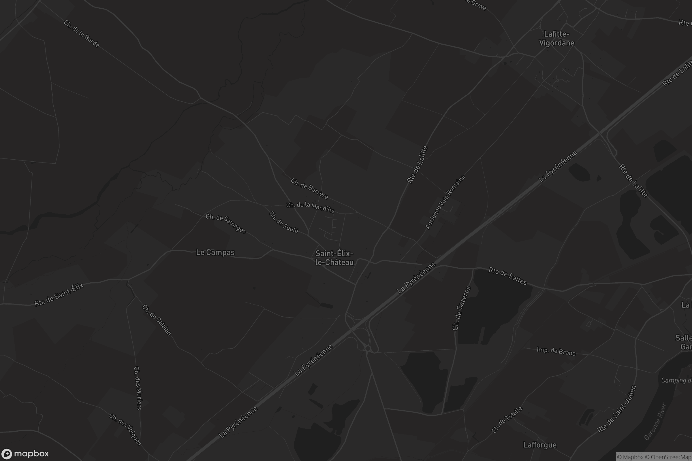 Carte de Saint-Élix-le-Château