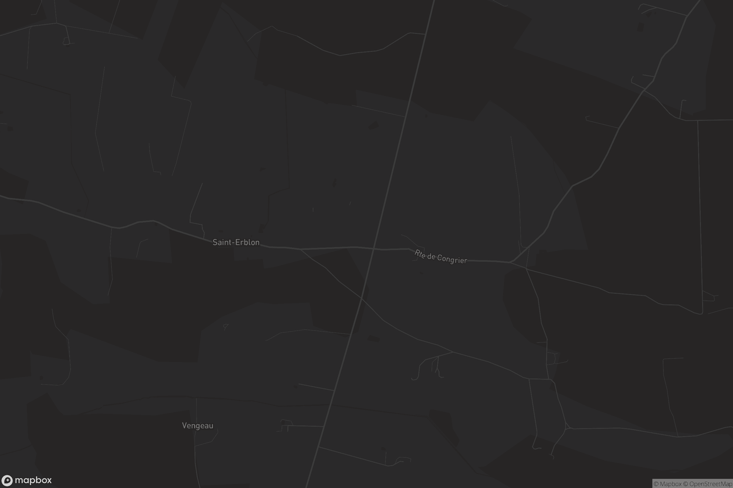 Carte de Saint-Erblon