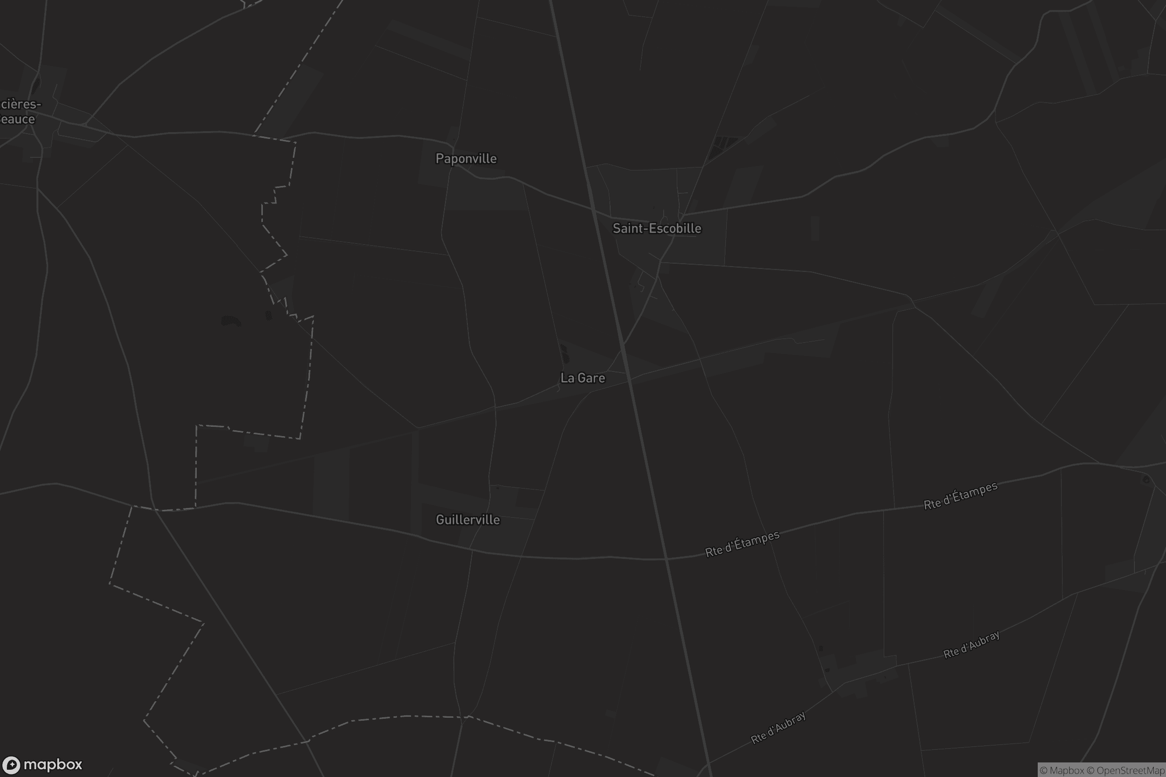 Carte de Saint-Escobille