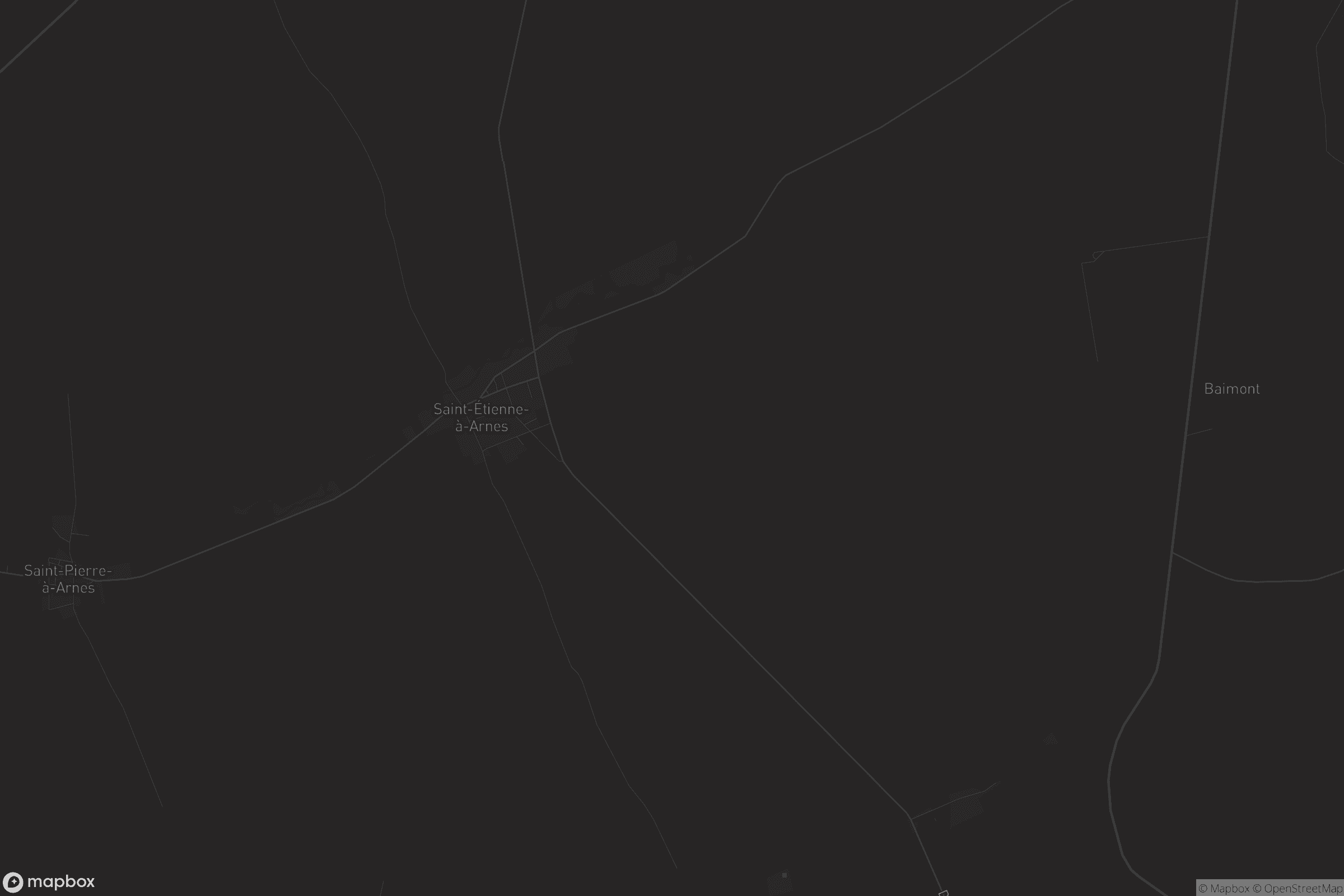 Carte de Saint-Étienne-à-Arnes