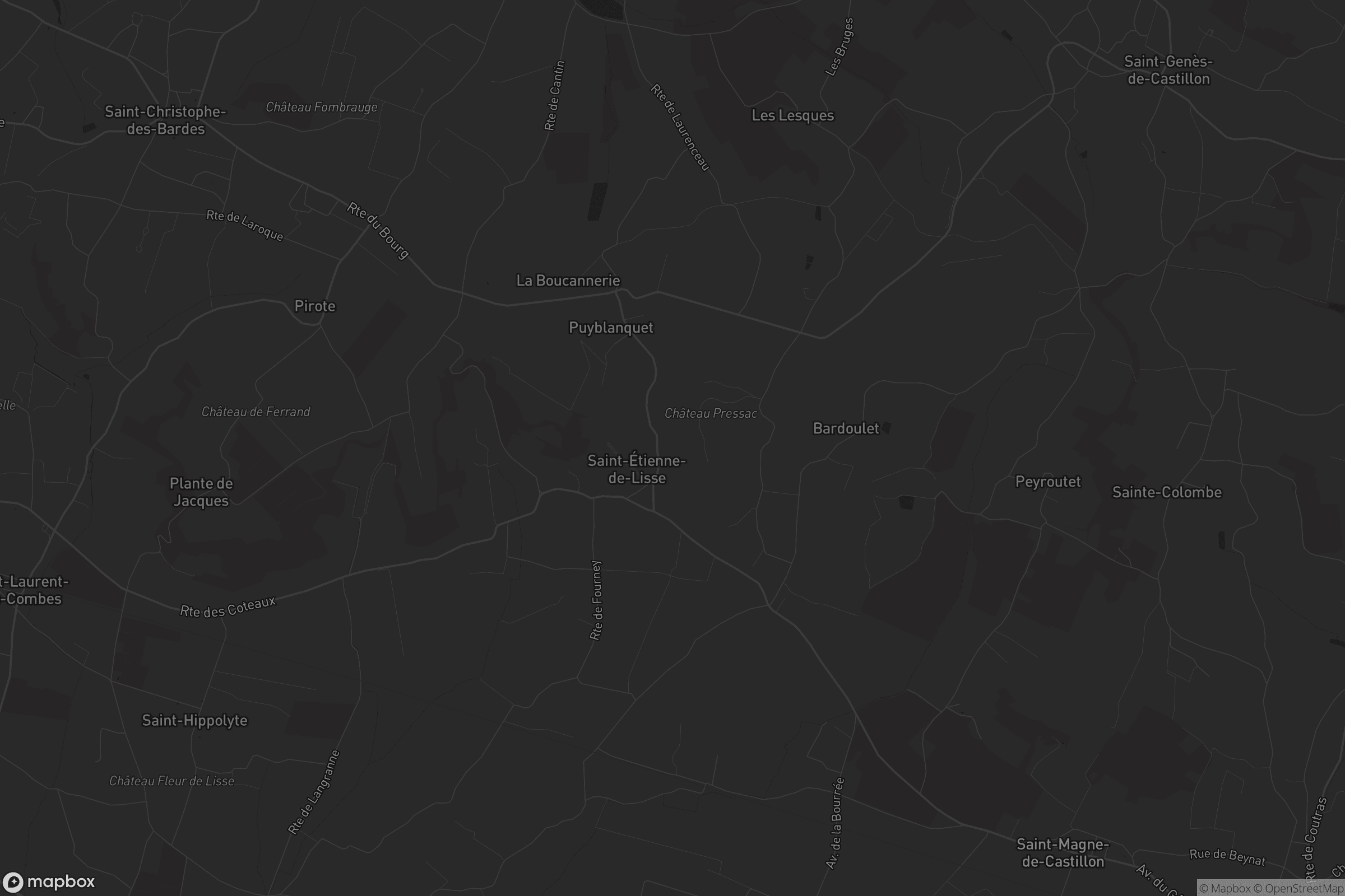 Carte de Saint-Étienne-de-Lisse