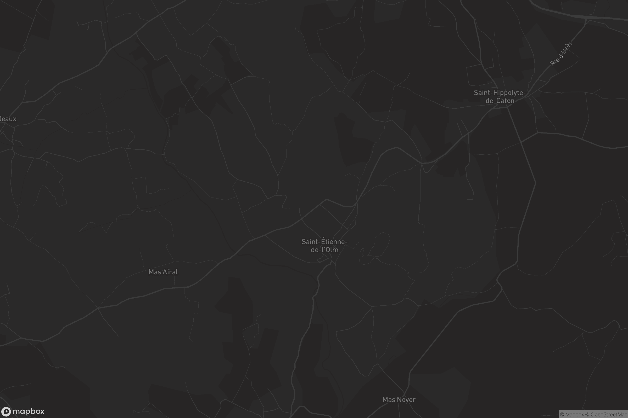 Carte de Saint-Étienne-de-l'Olm