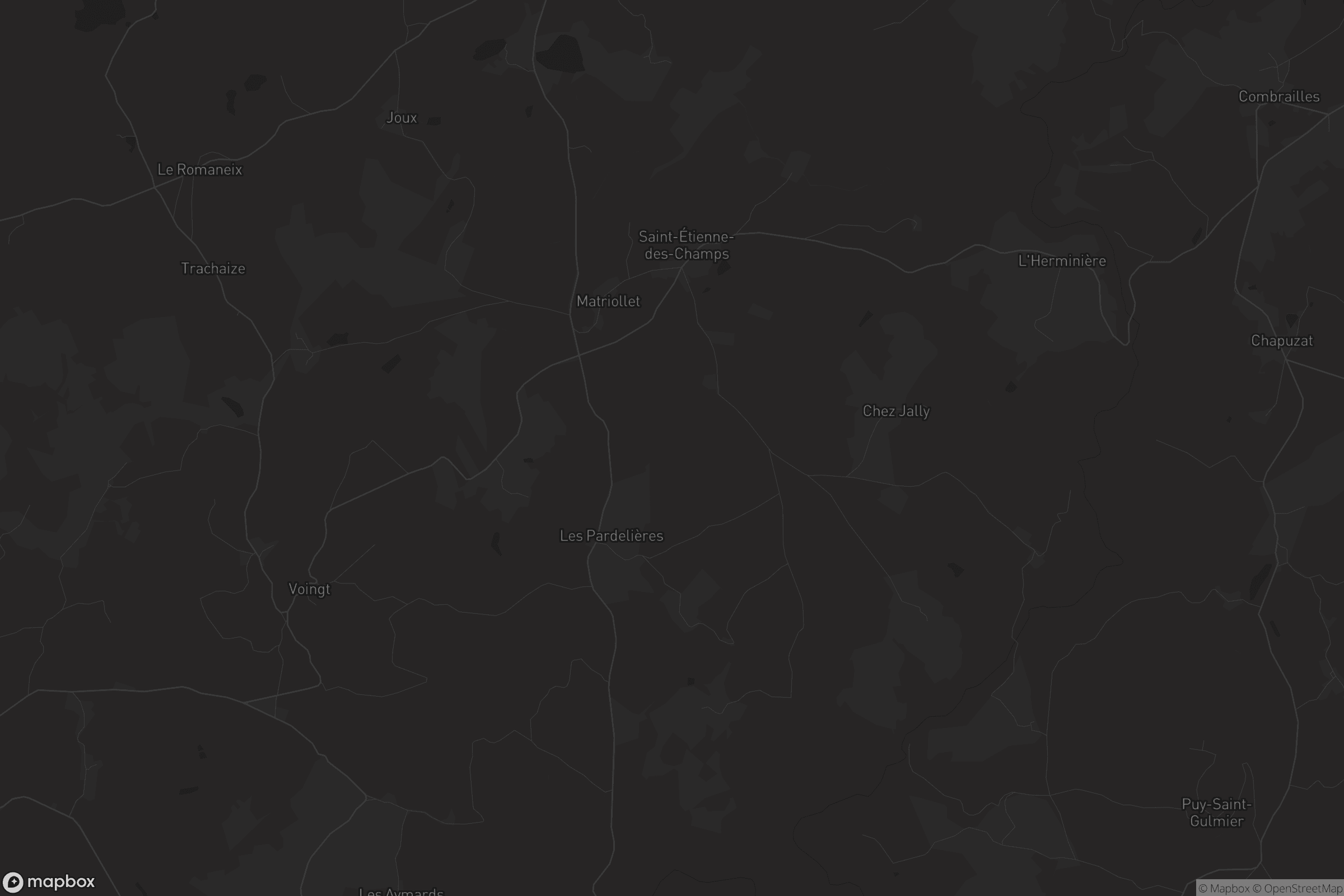 Carte de Saint-Étienne-des-Champs