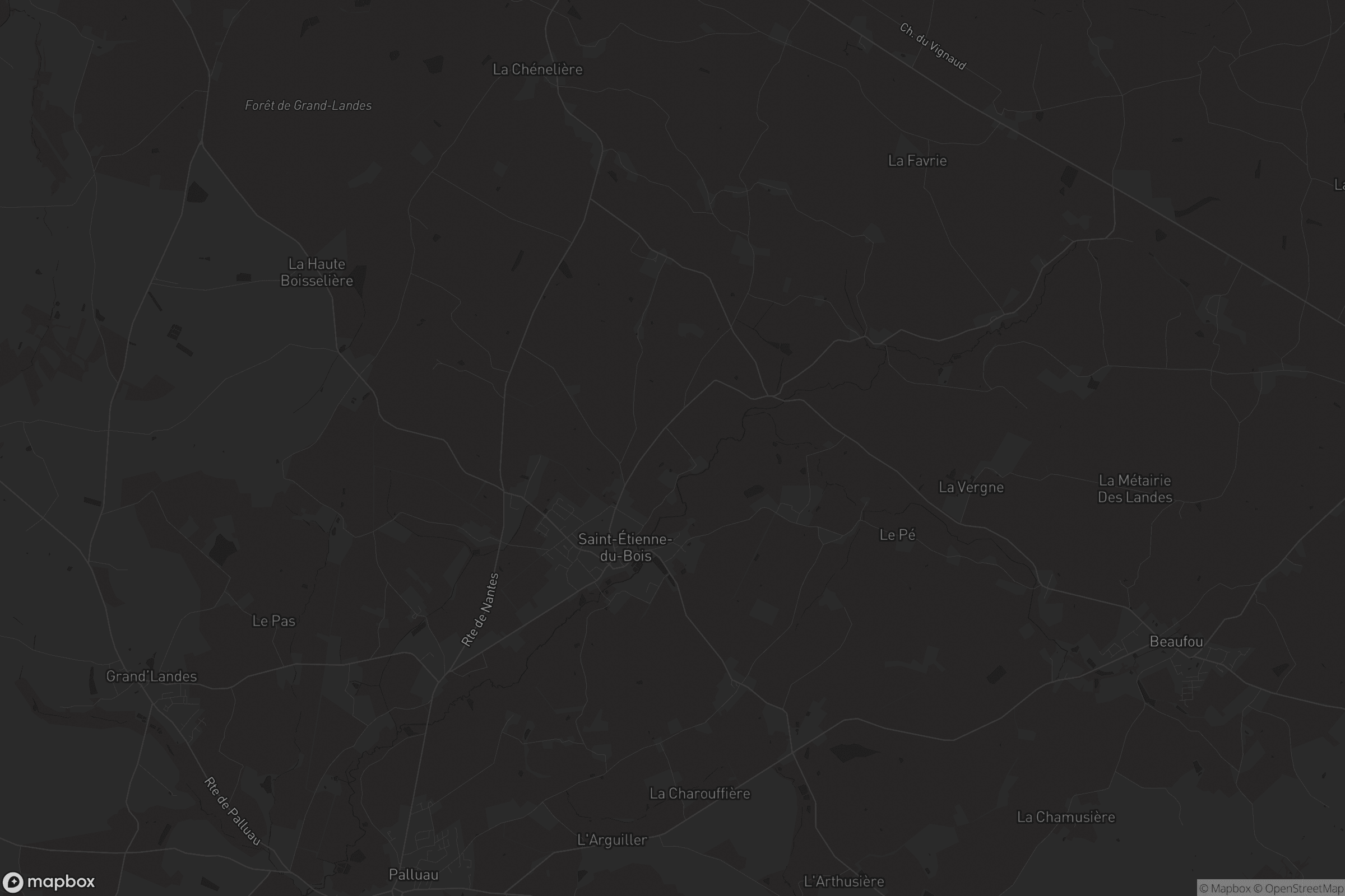 Carte de Saint-Étienne-du-Bois