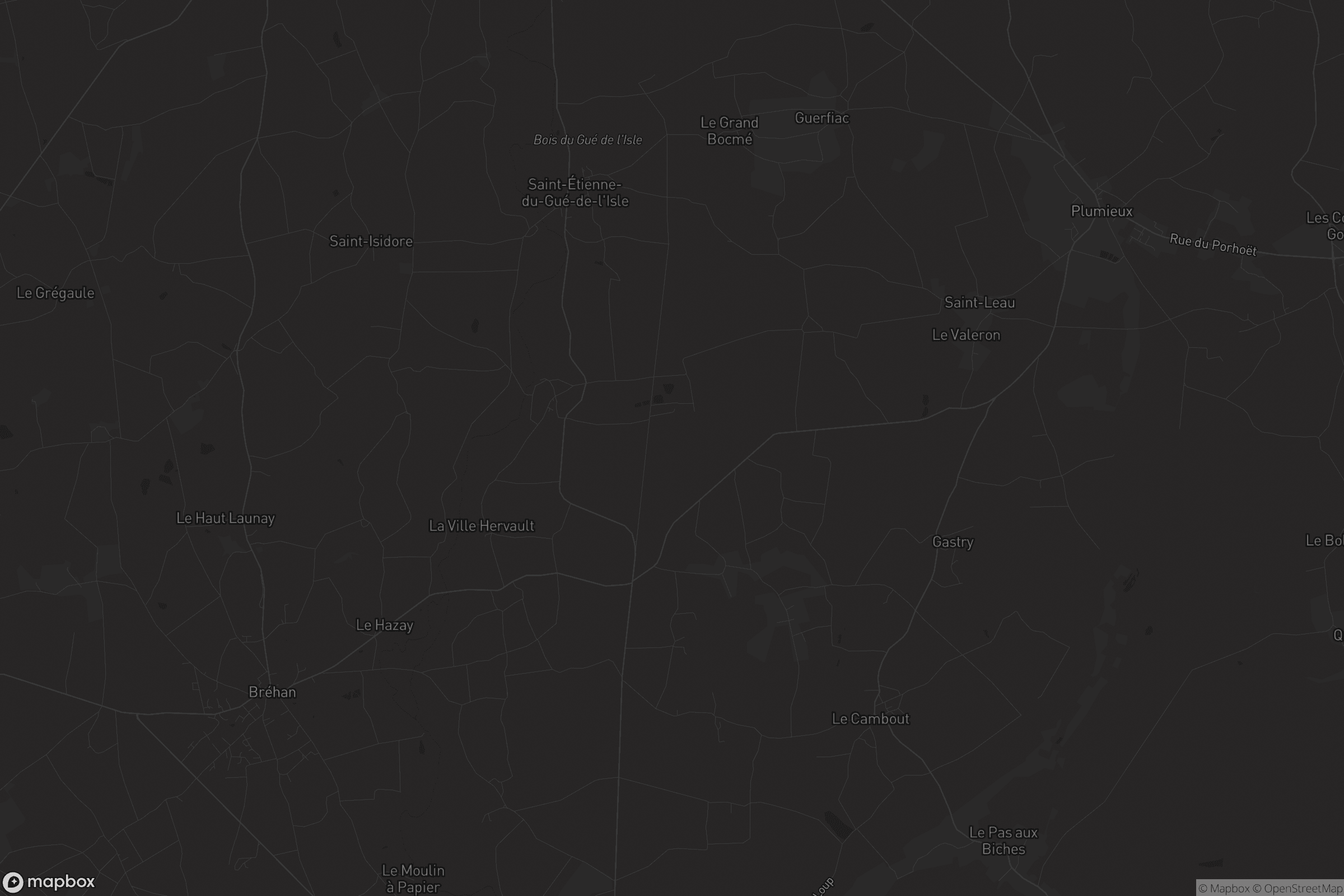 Carte de Saint-Étienne-du-Gué-de-l'Isle