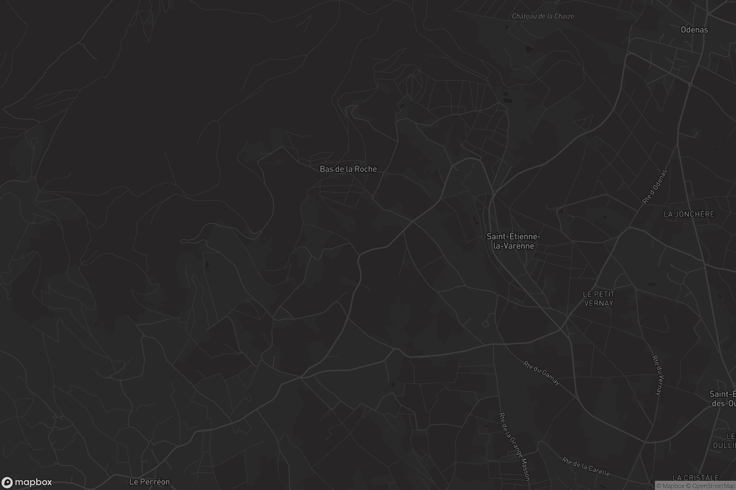 Carte de Saint-Étienne-la-Varenne