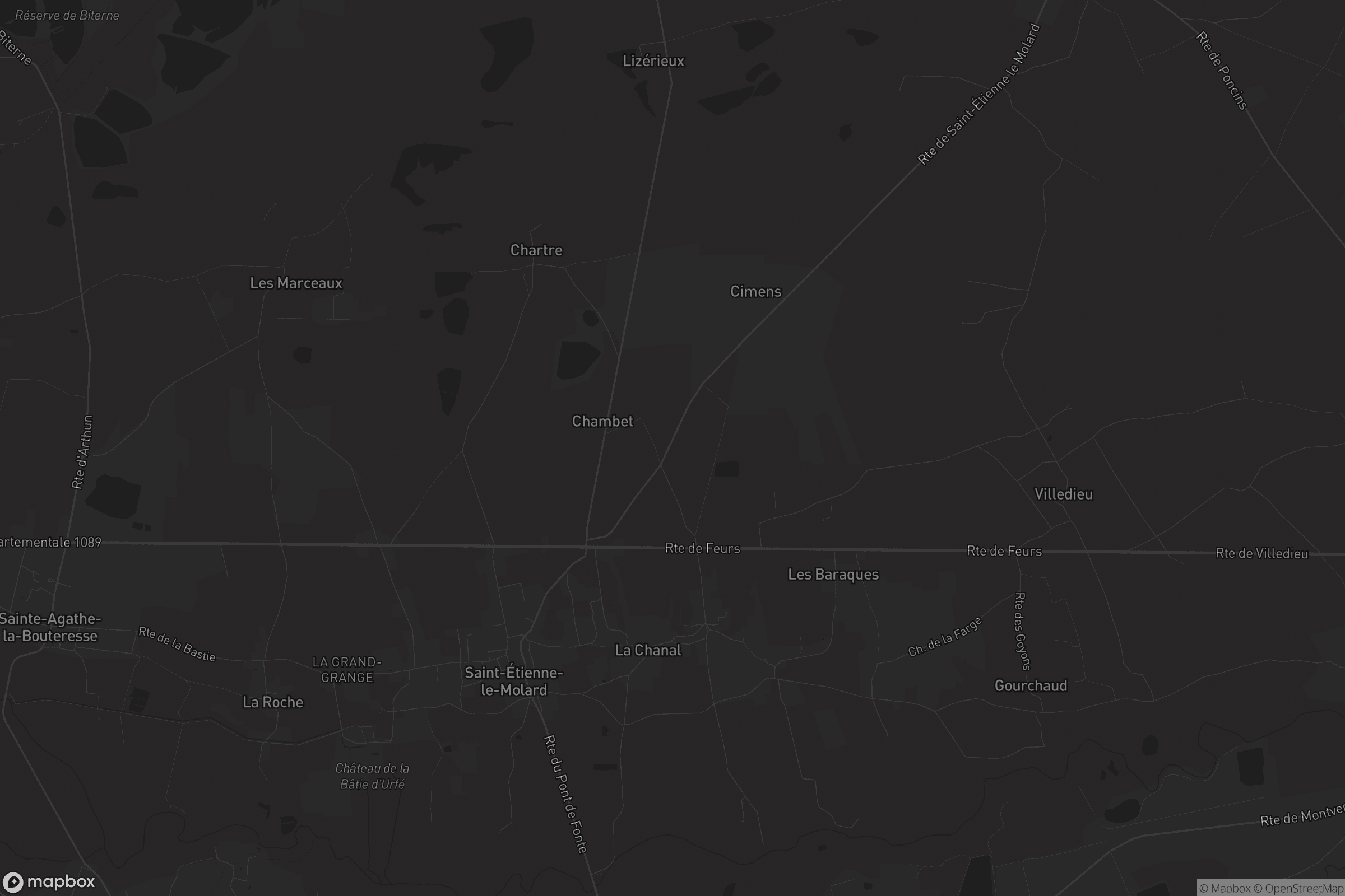 Carte de Saint-Étienne-le-Molard
