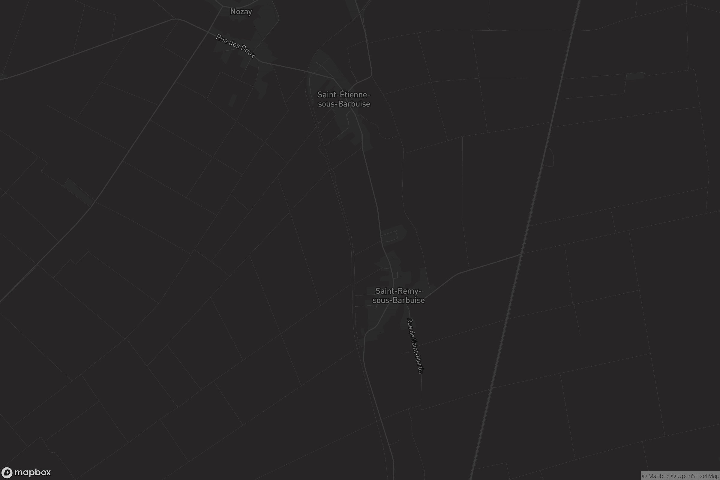 Carte de Saint-Étienne-sous-Barbuise