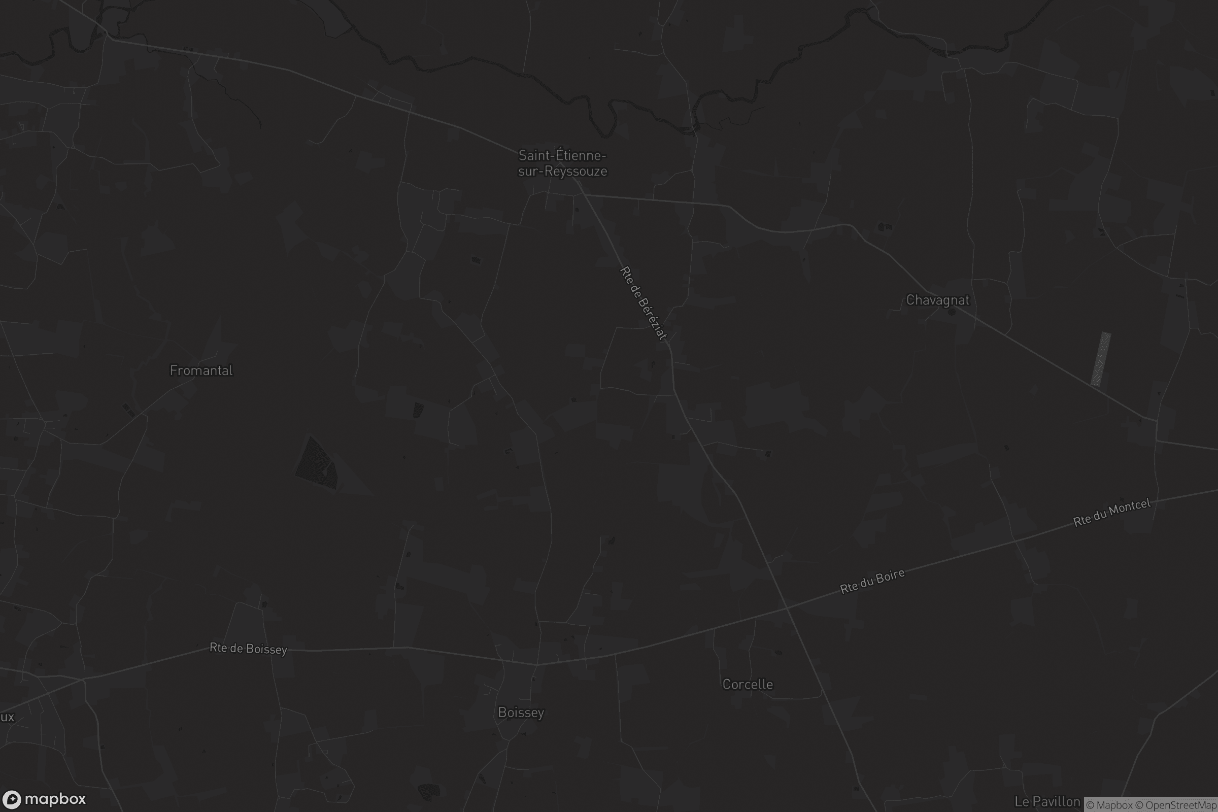 Carte de Saint-Étienne-sur-Reyssouze