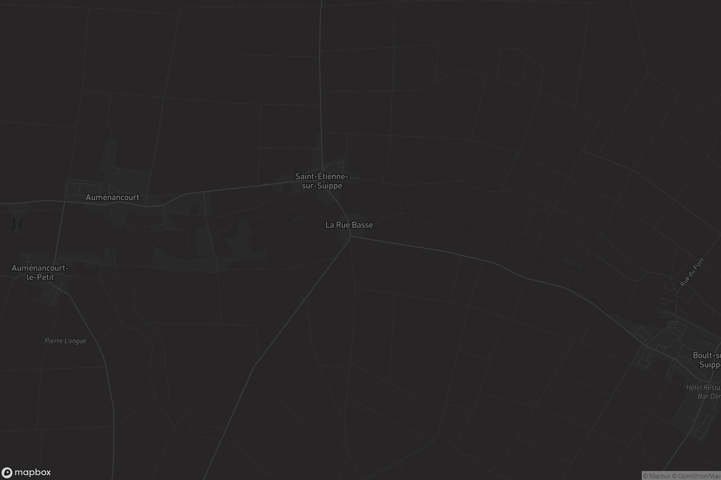 Carte de Saint-Étienne-sur-Suippe