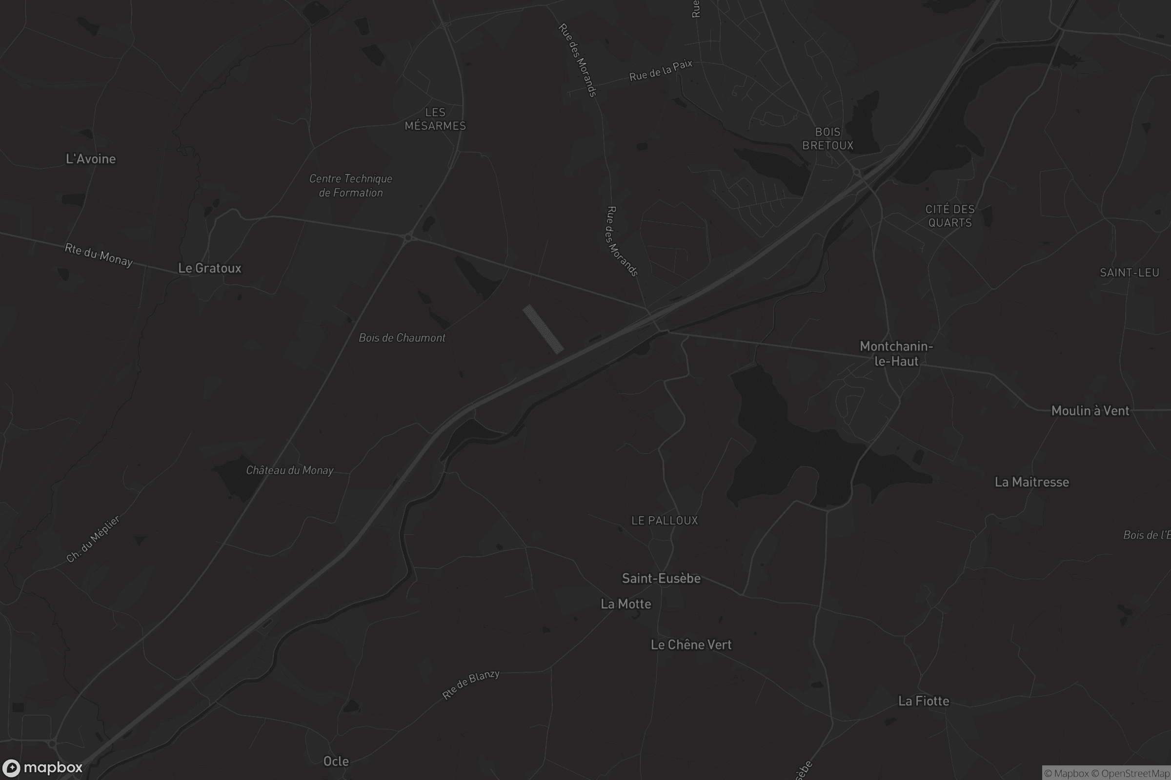 Carte de Saint-Eusèbe