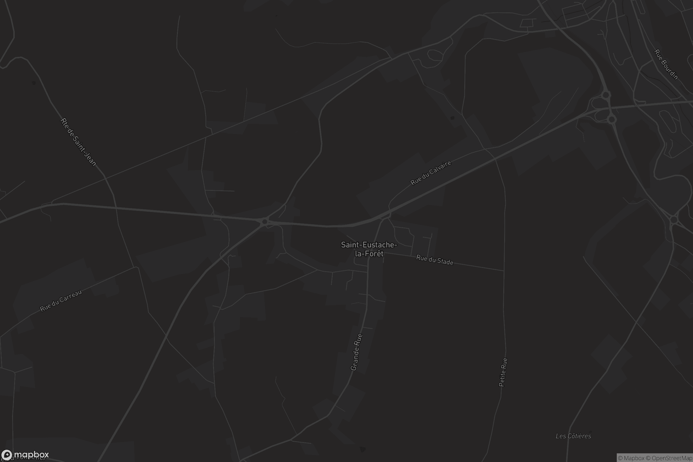 Carte de Saint-Eustache-la-Forêt