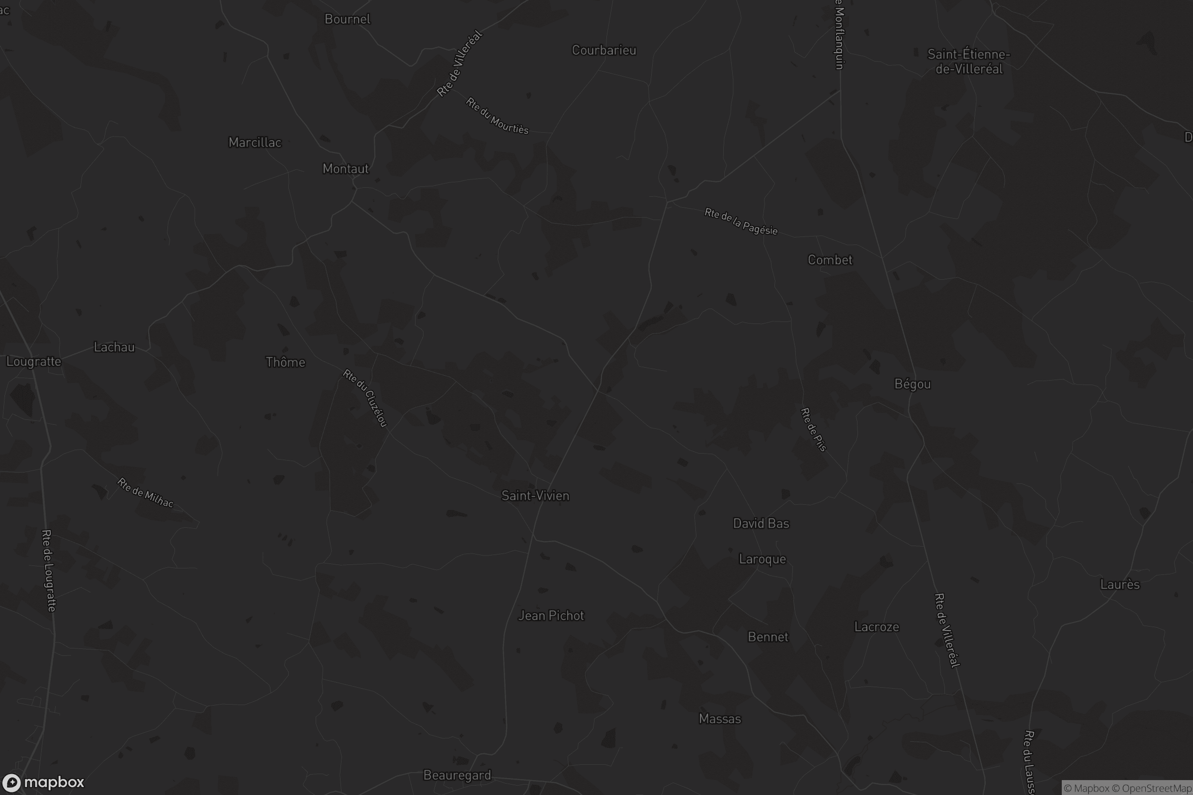 Carte de Saint-Eutrope-de-Born