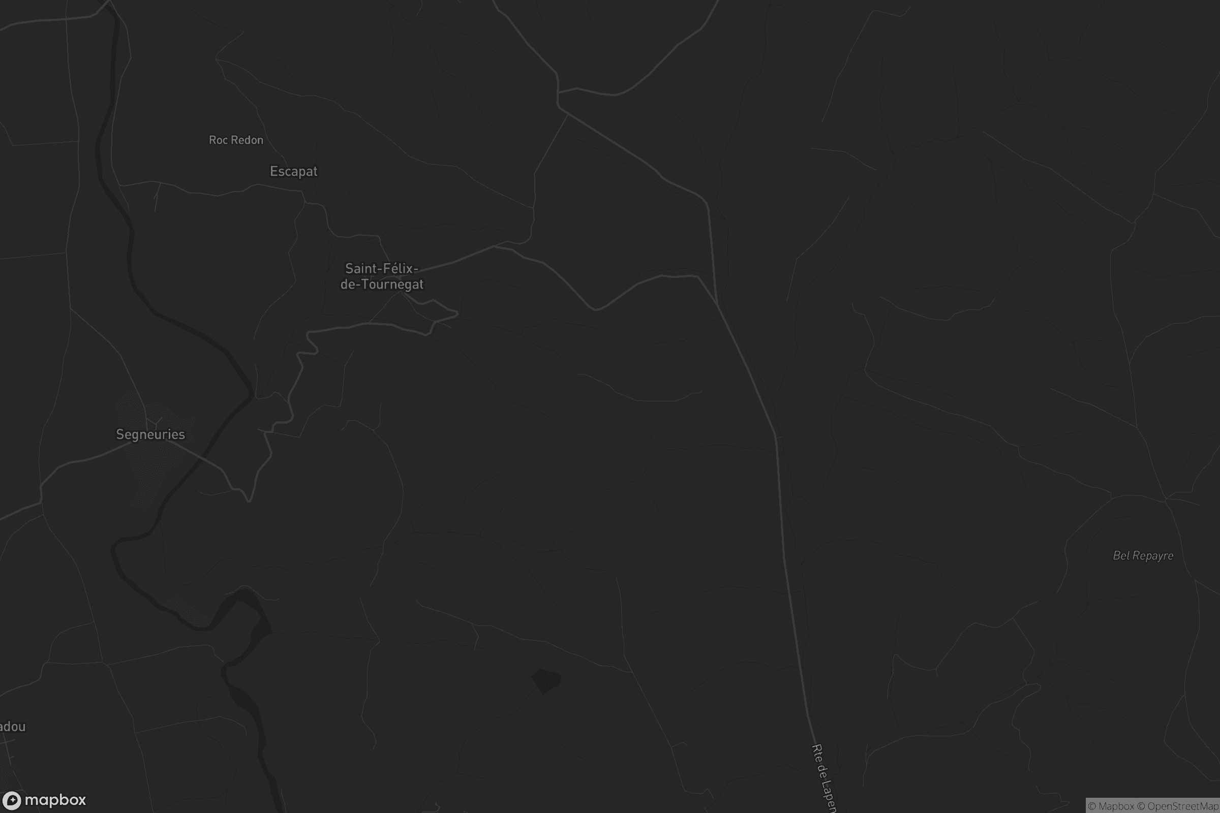 Carte de Saint-Félix-de-Tournegat