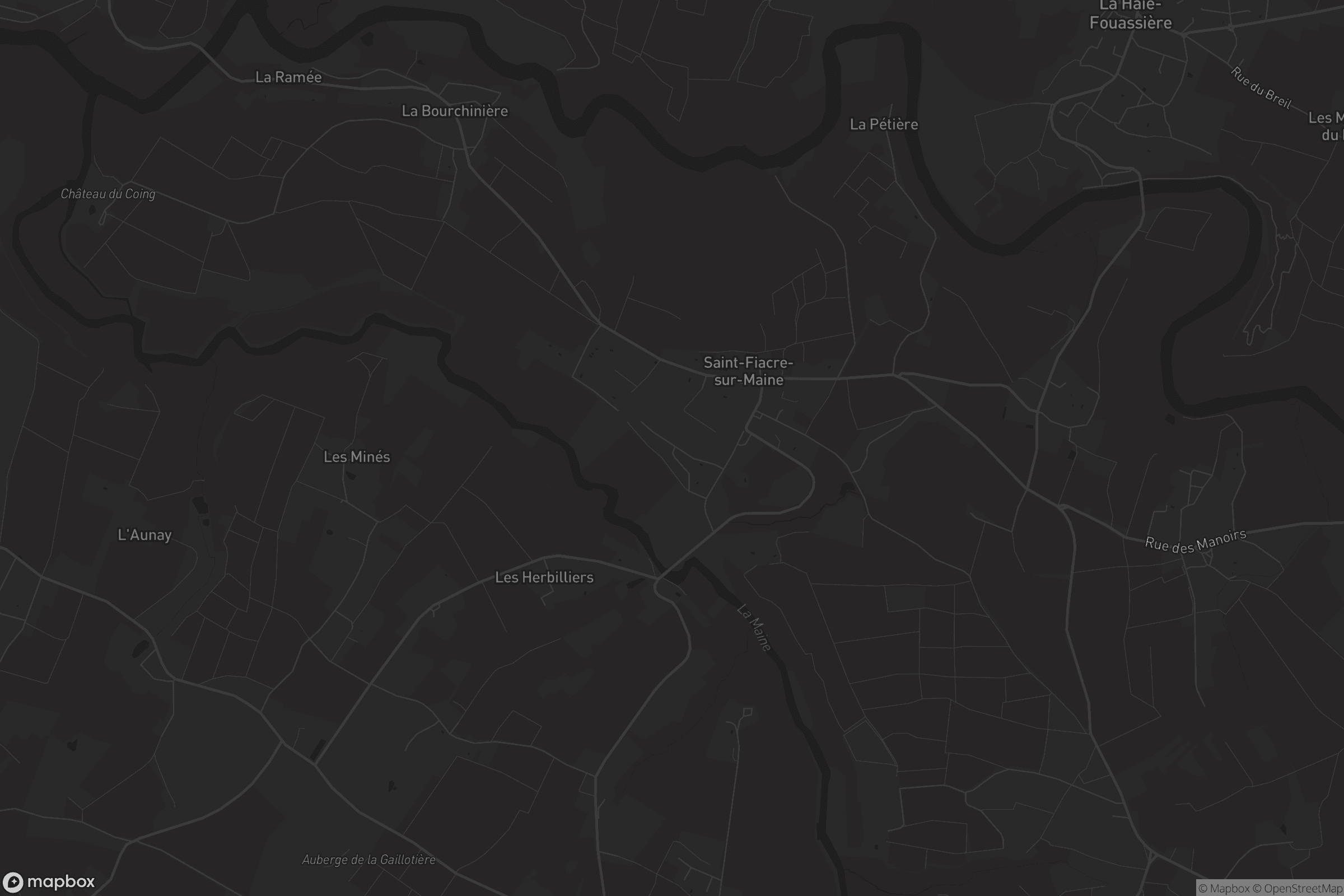 Carte de Saint-Fiacre-sur-Maine