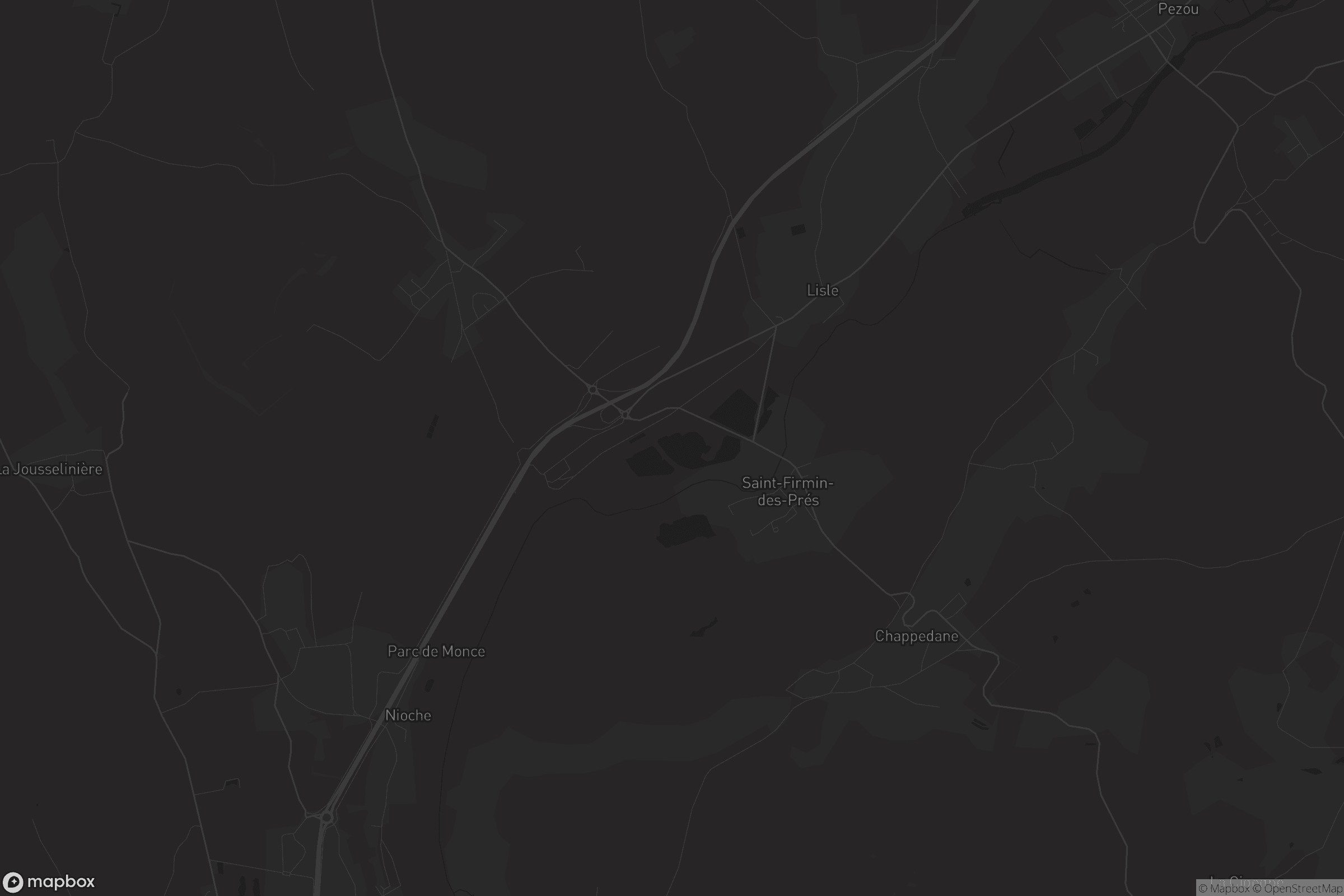 Carte de Saint-Firmin-des-Prés