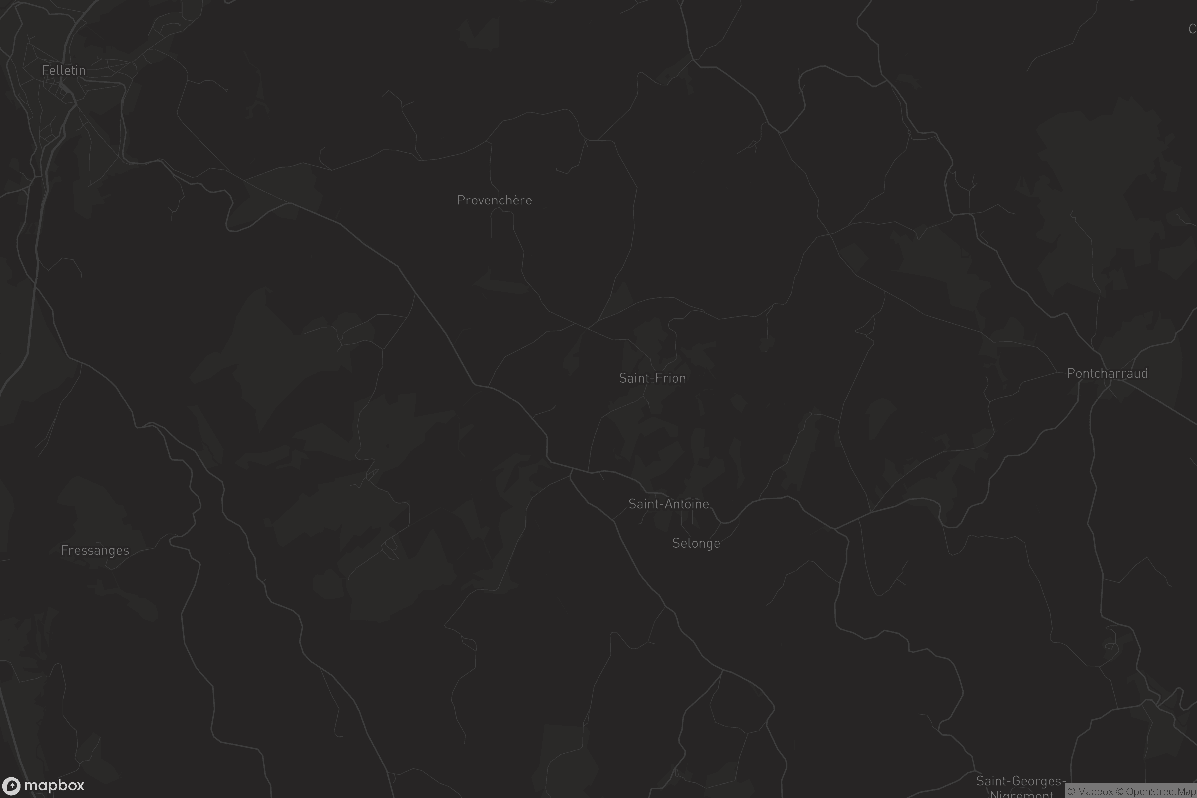Carte de Saint-Frion