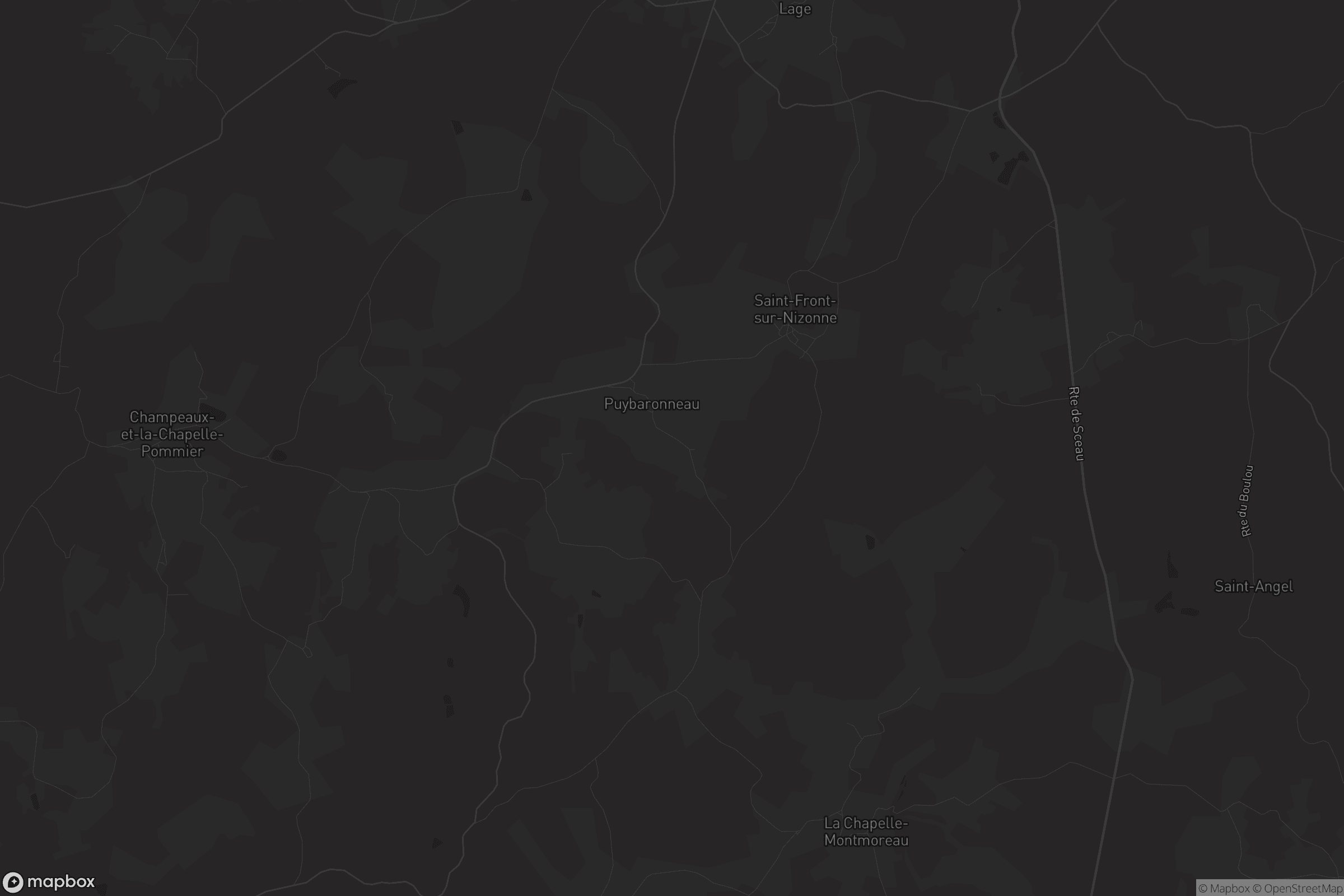 Carte de Saint-Front-sur-Nizonne