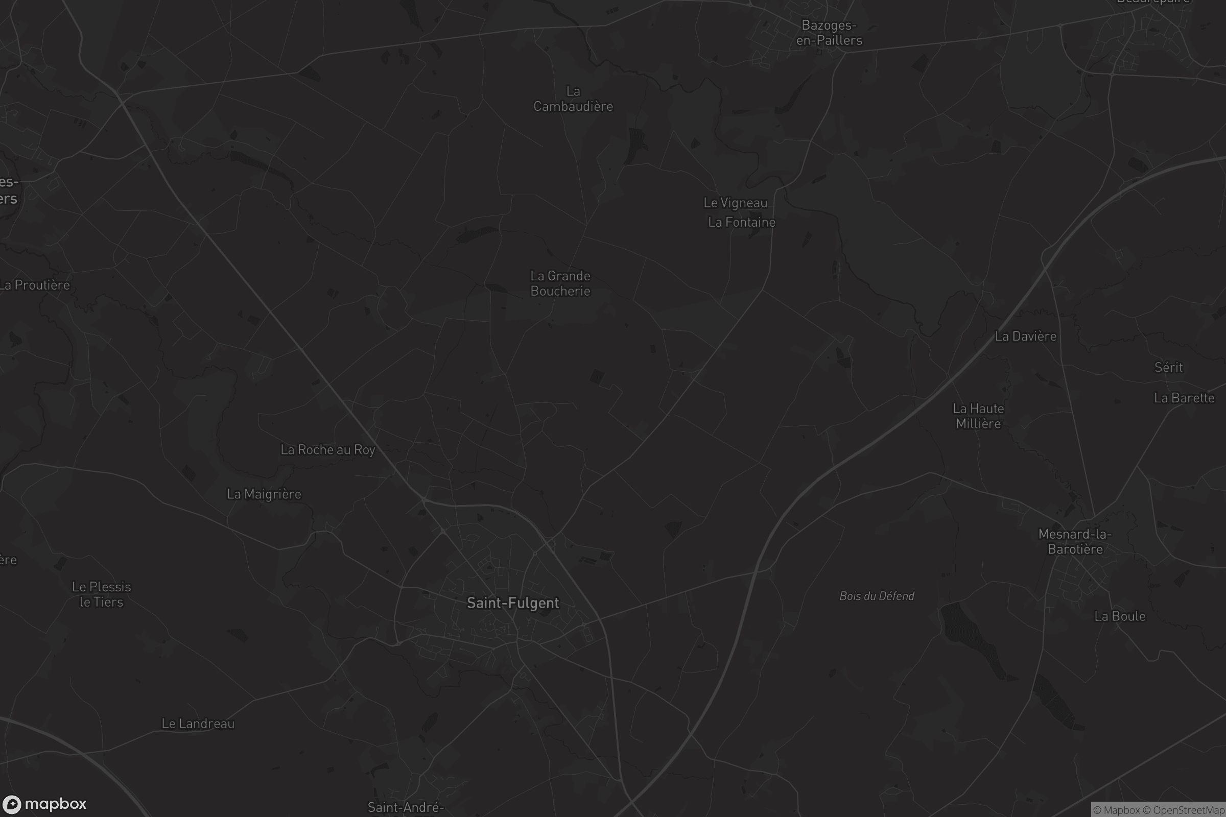 Carte de Saint-Fulgent