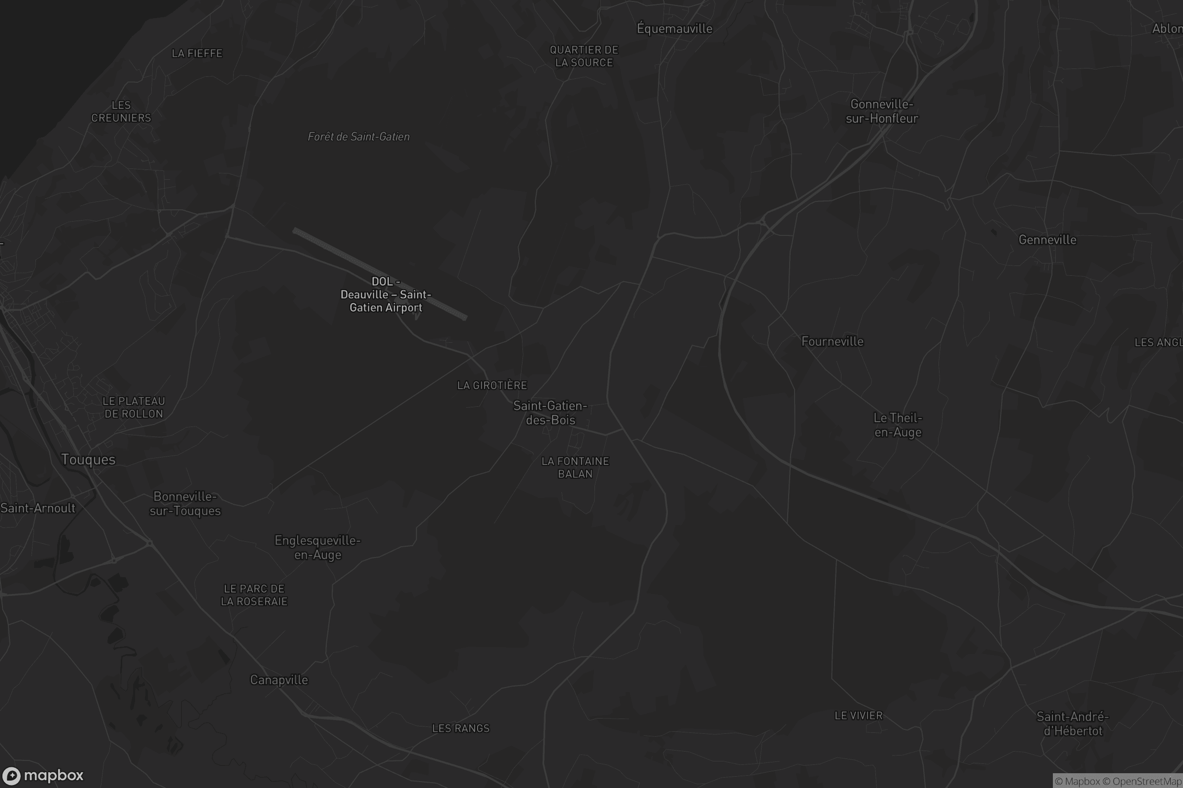 Carte de Saint-Gatien-des-Bois