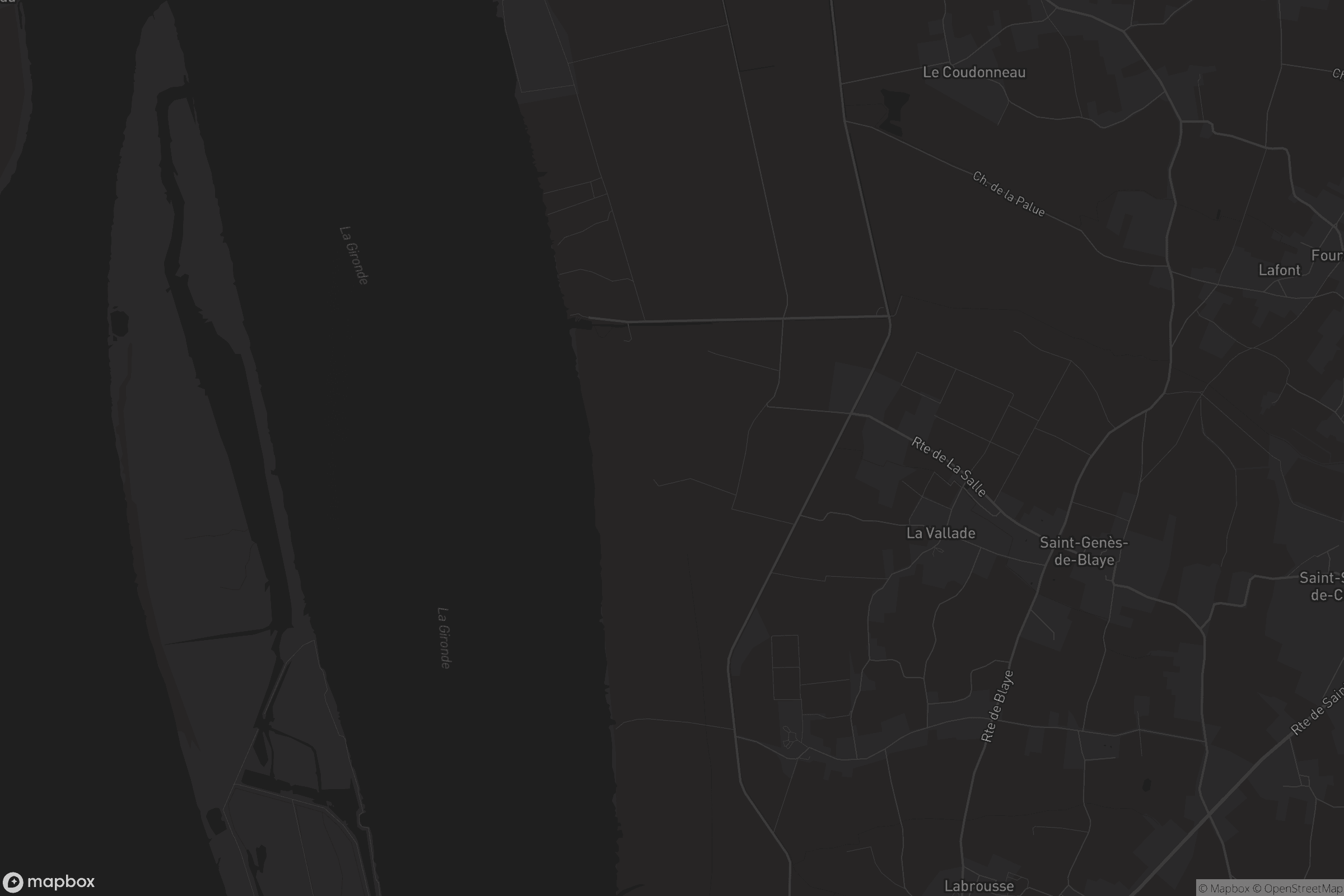 Carte de Saint-Genès-de-Blaye