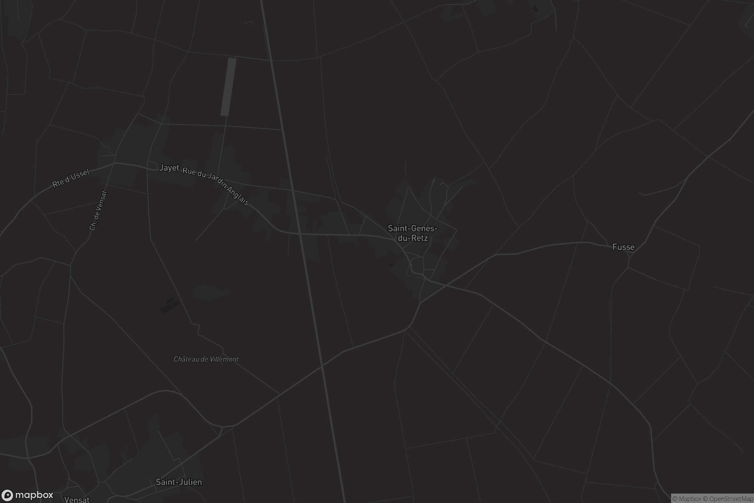 Carte de Saint-Genès-du-Retz