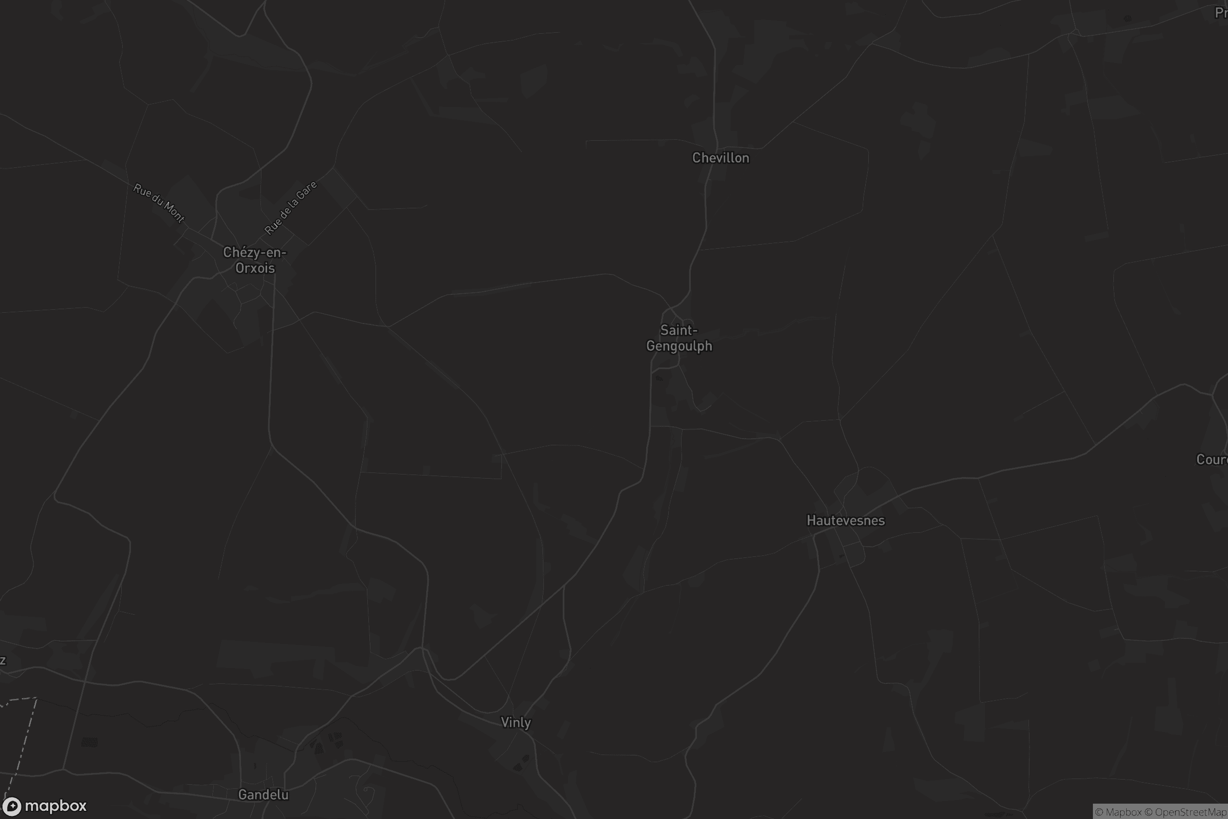 Carte de Saint-Gengoulph