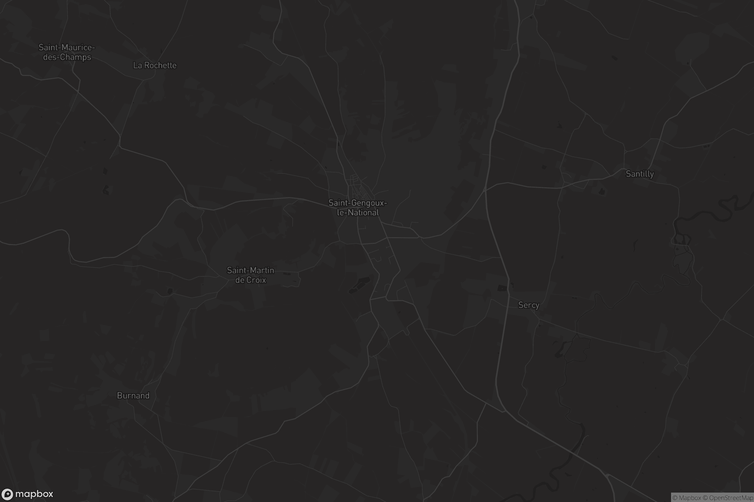 Carte de Saint-Gengoux-le-National