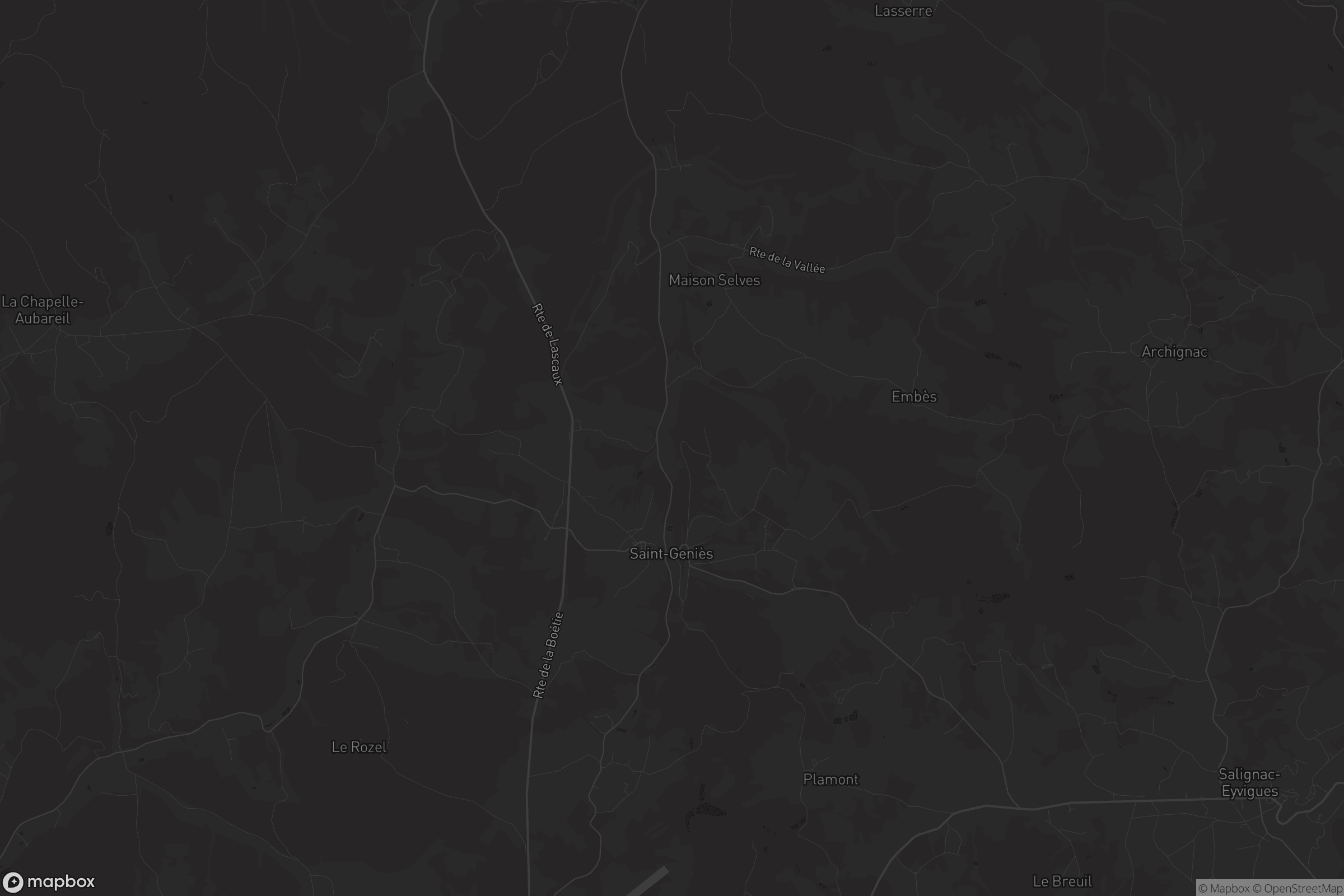 Carte de Saint-Geniès