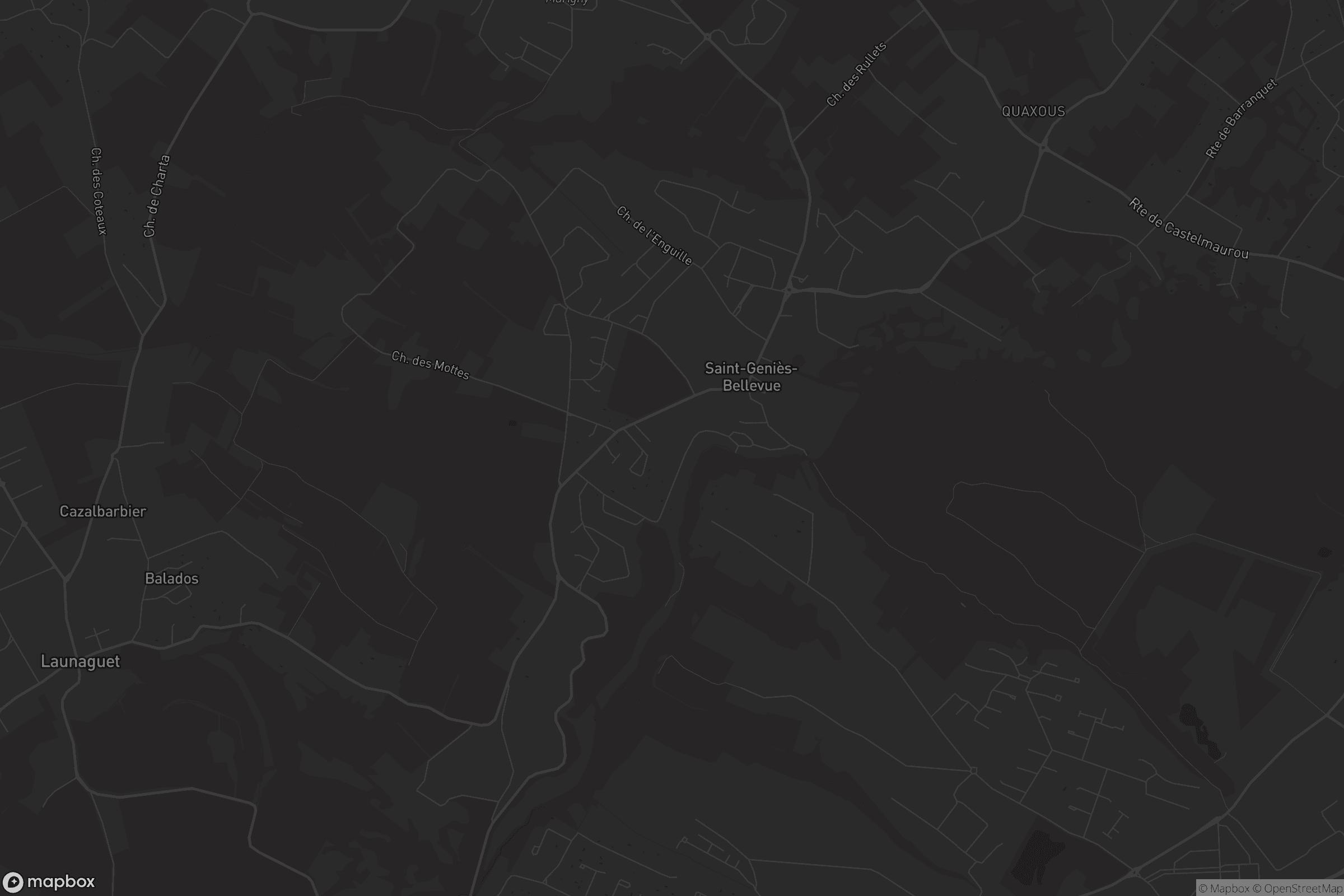 Carte de Saint-Geniès-Bellevue