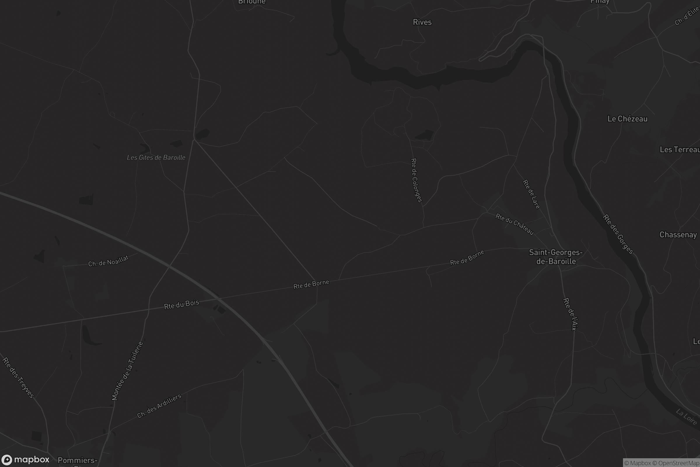 Carte de Saint-Georges-de-Baroille