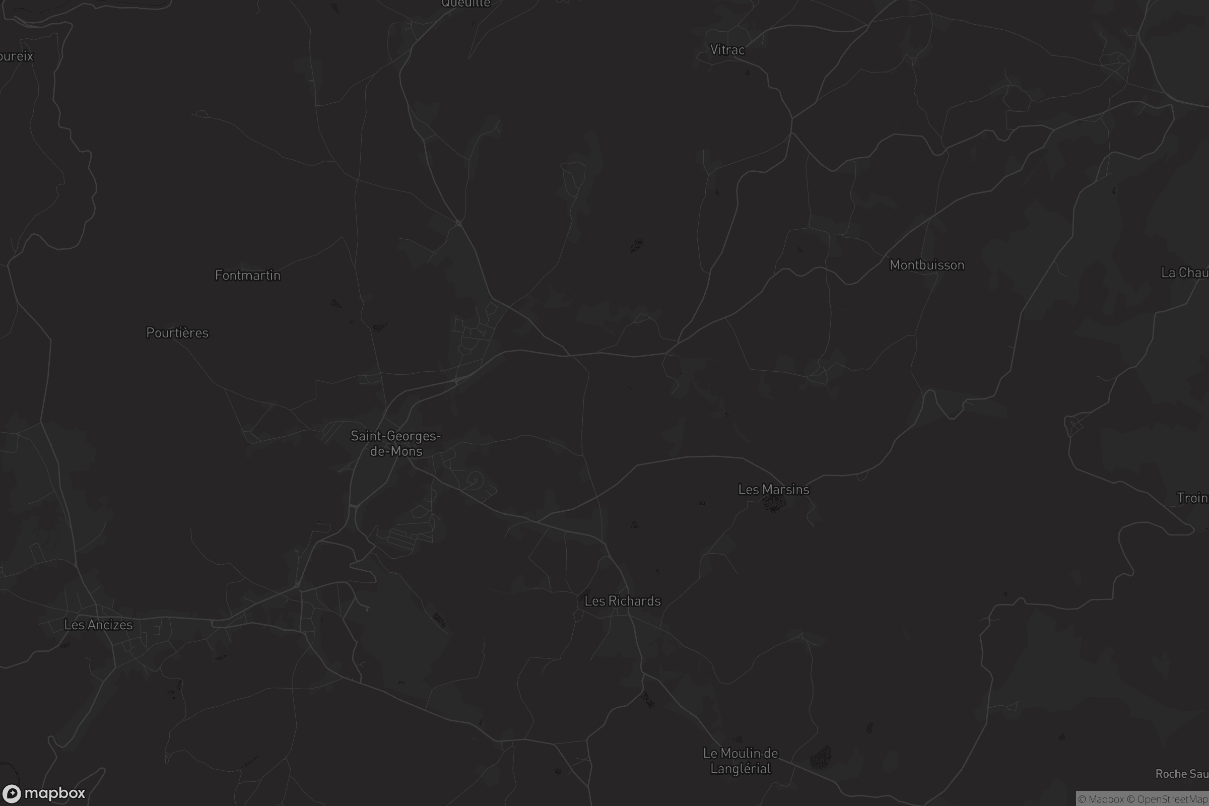 Carte de Saint-Georges-de-Mons